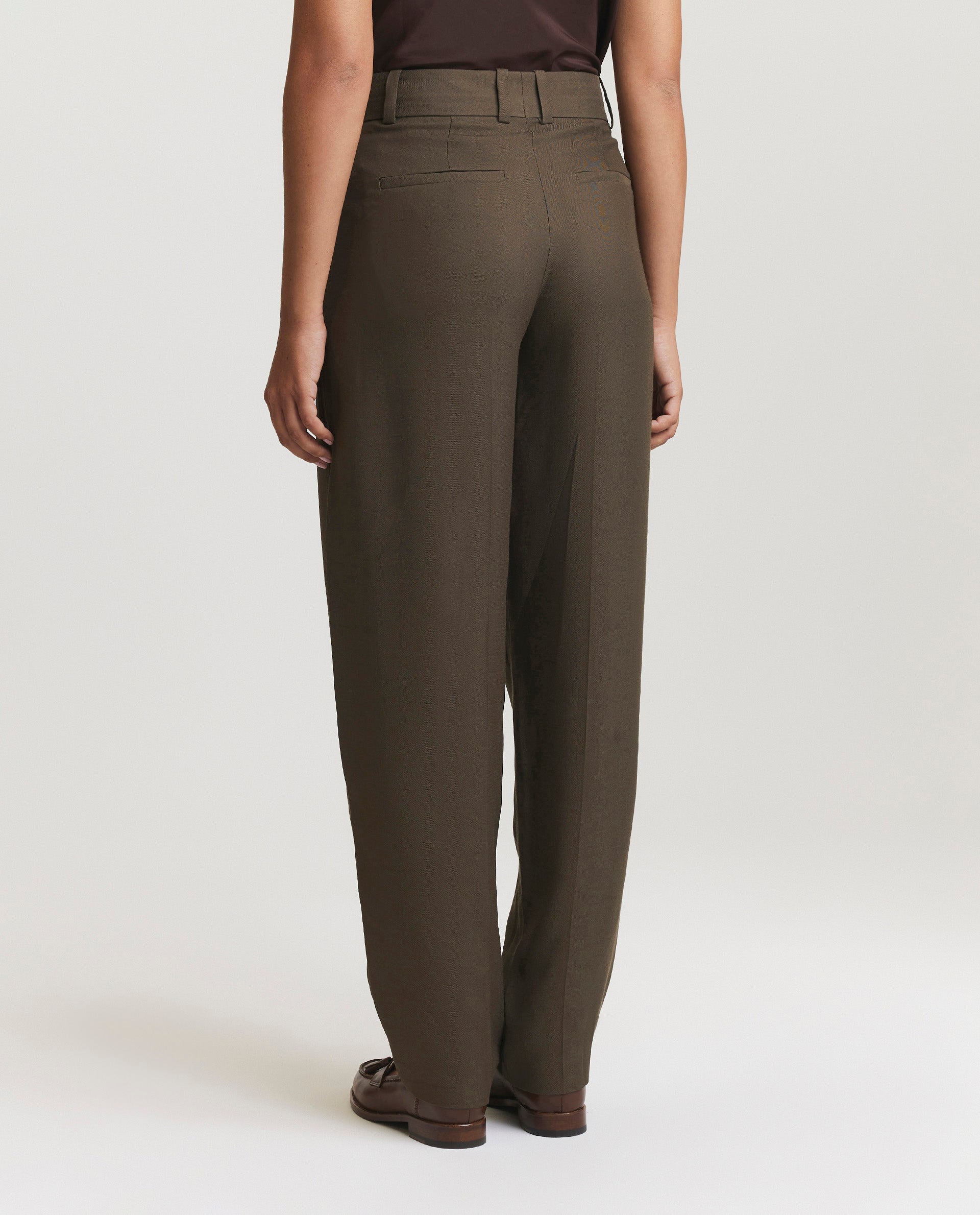 Wide leg trousers