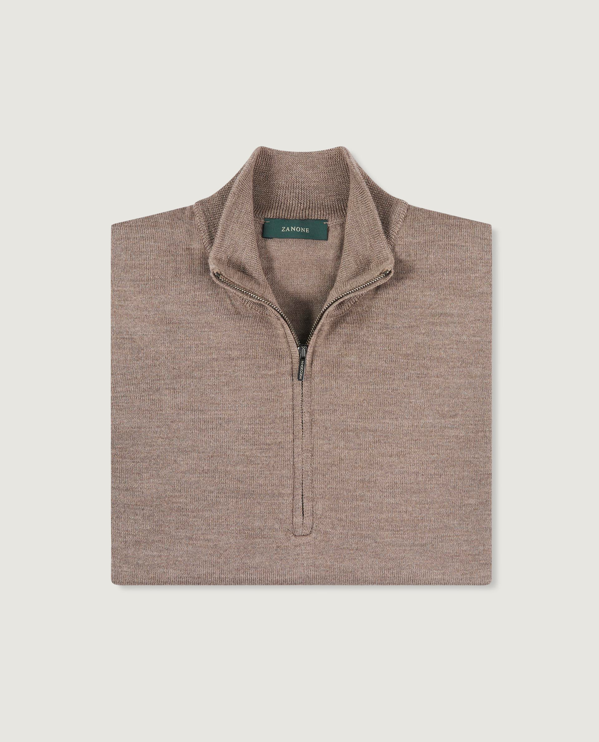 Half-zip trui