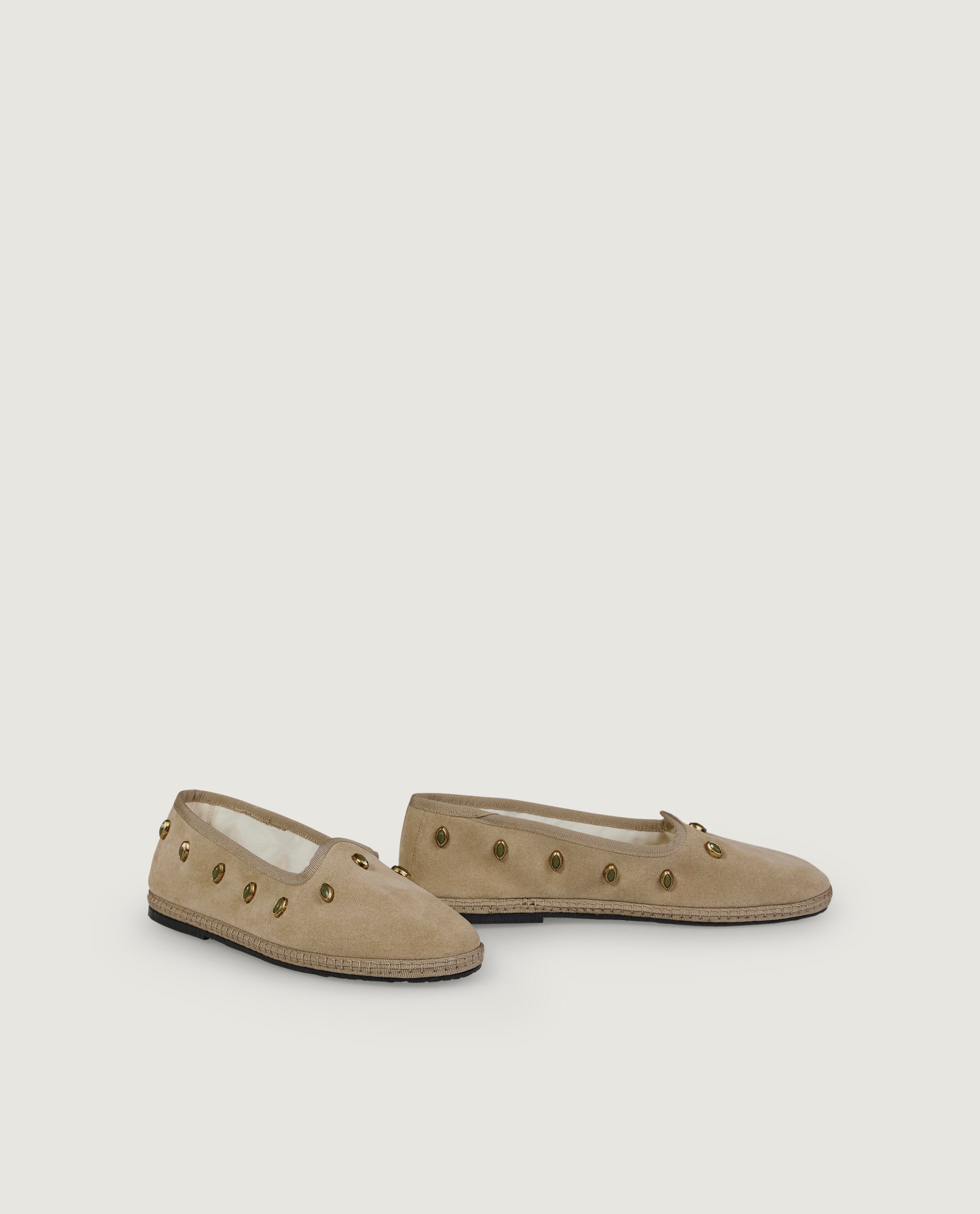 Fluwelen loafers