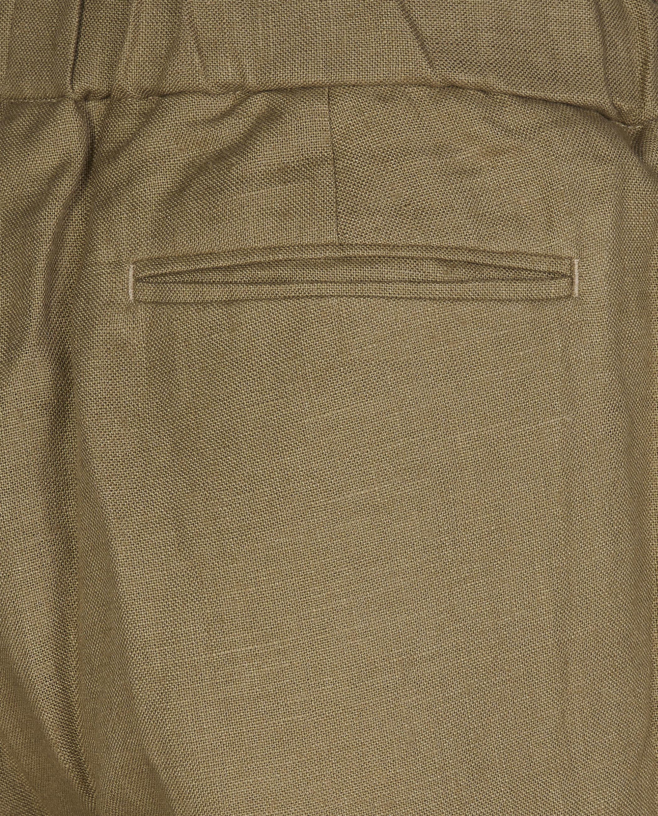 Pleated Linen Trousers
