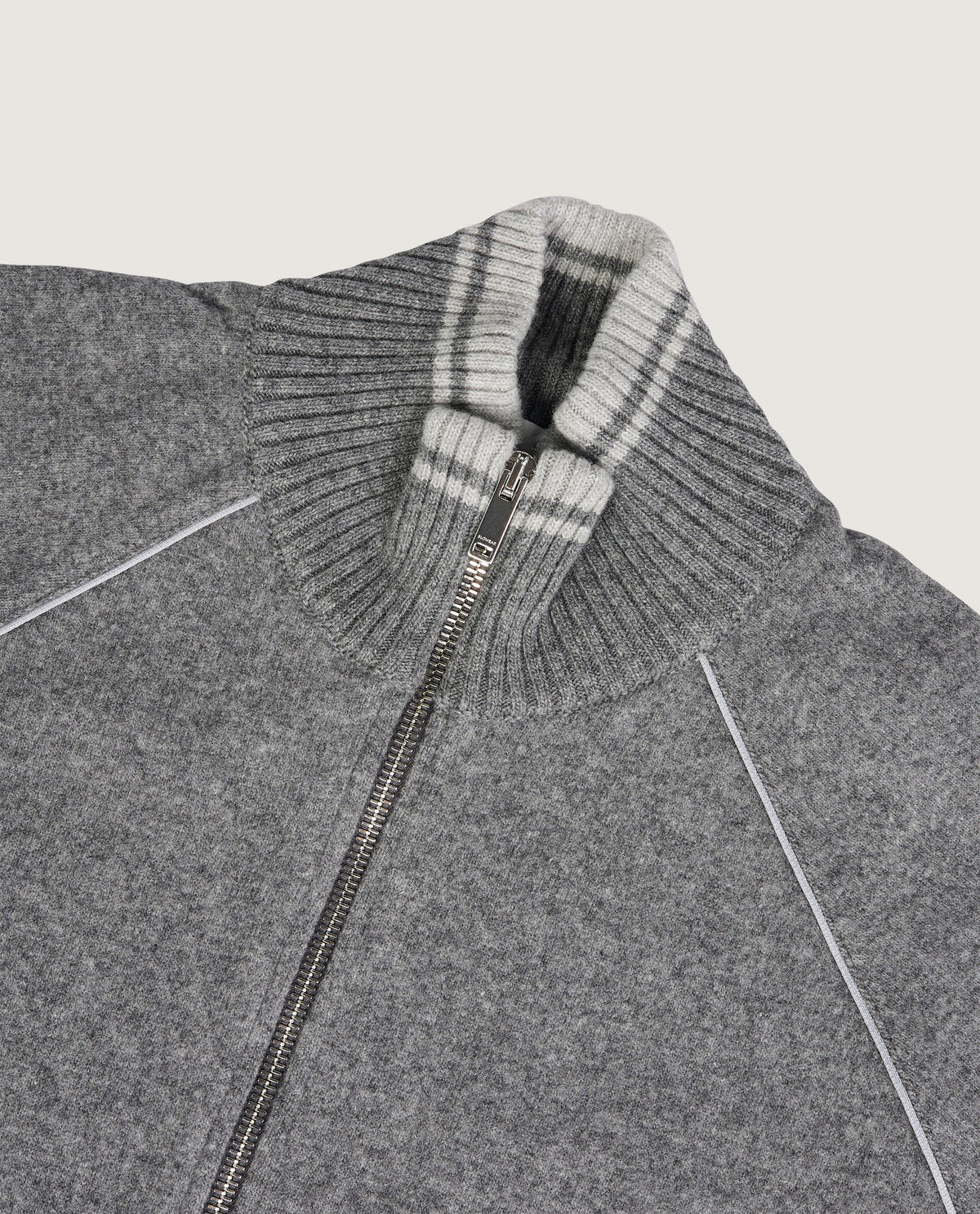 Wool Cashmere Raglan Cardigan