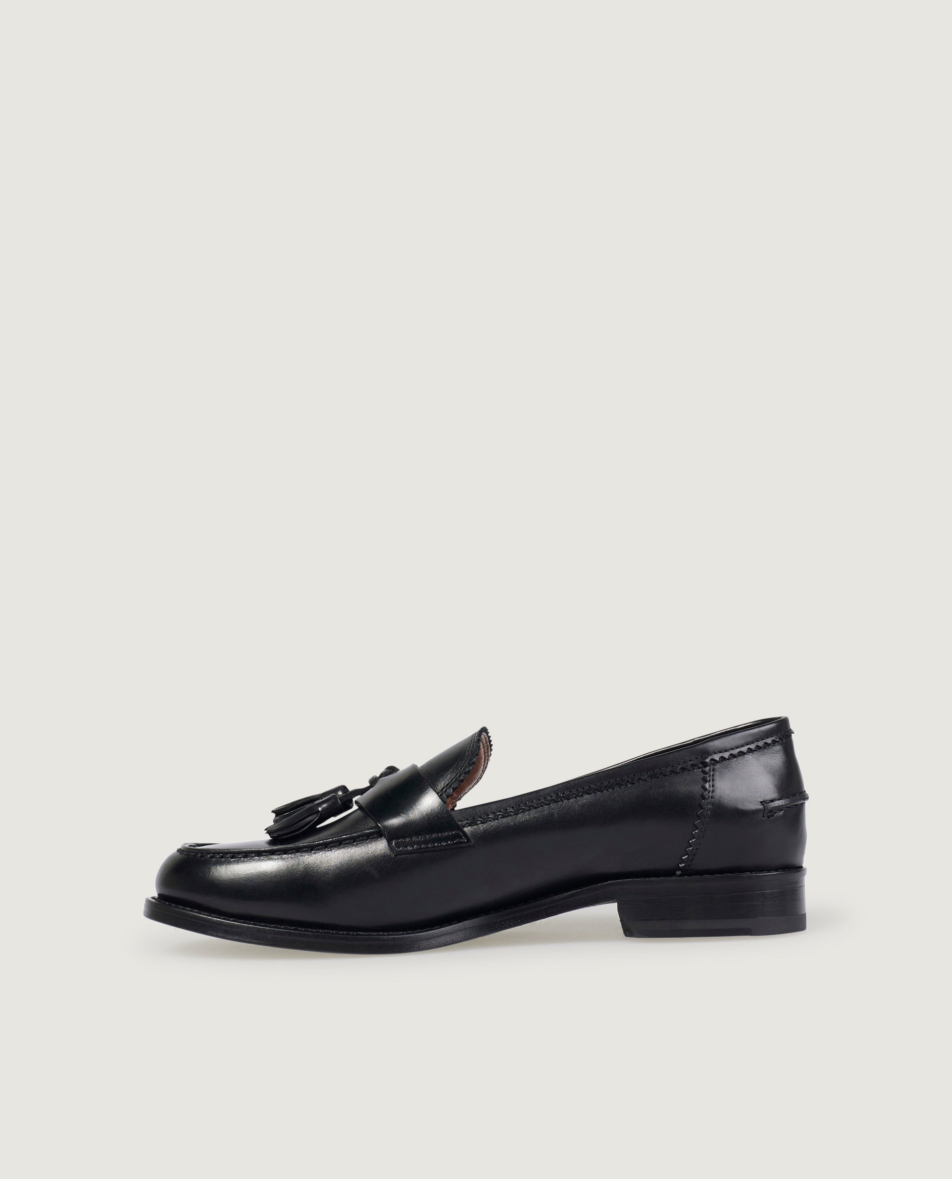 Leren loafers