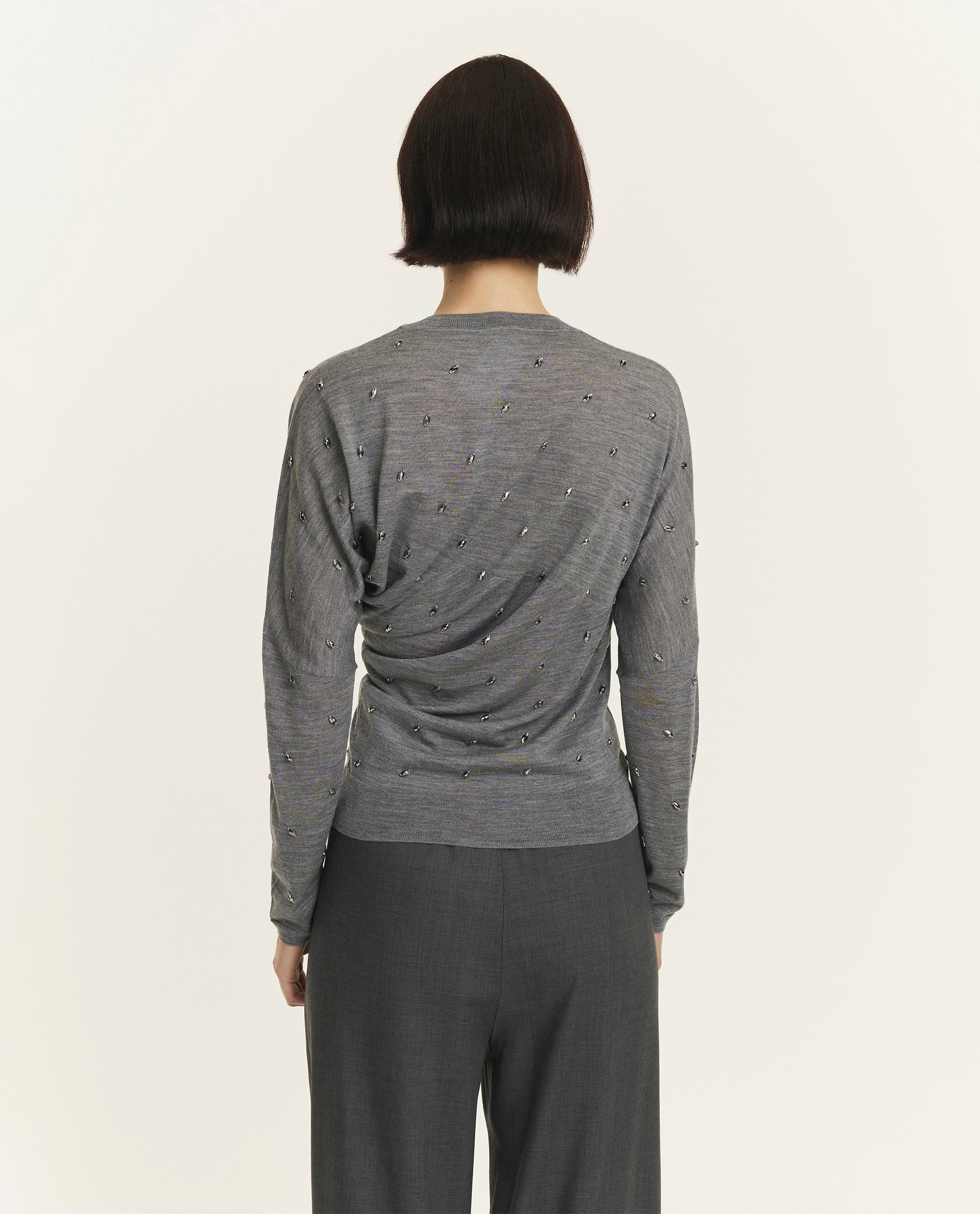 Merino wool top