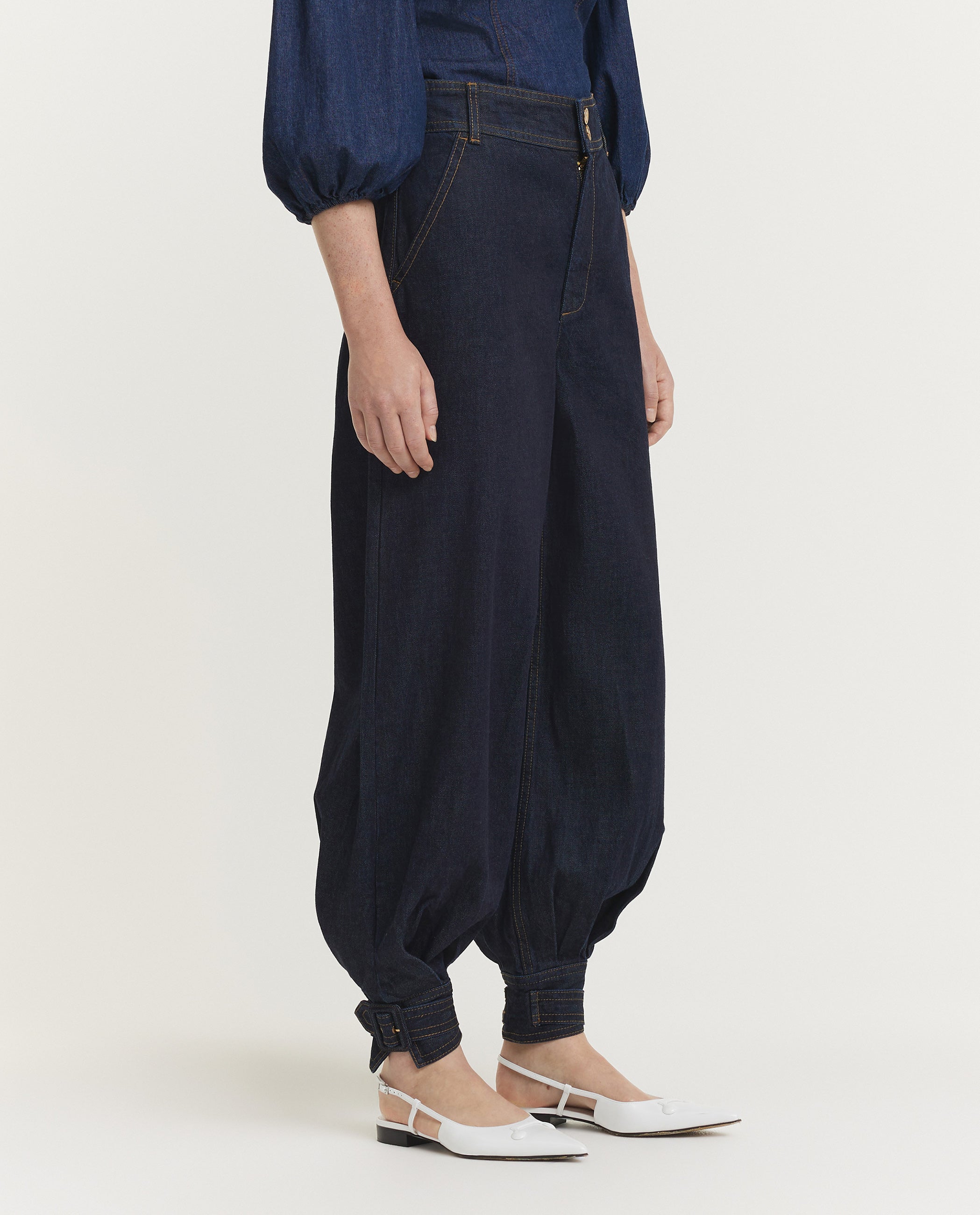 Hypnotic Denim Harem Trousers