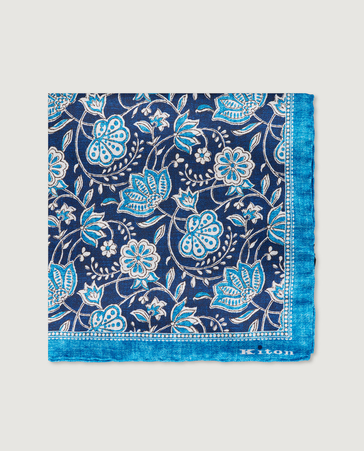 Printed Silk Pocket Square