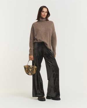 Velvet Stretch Trousers