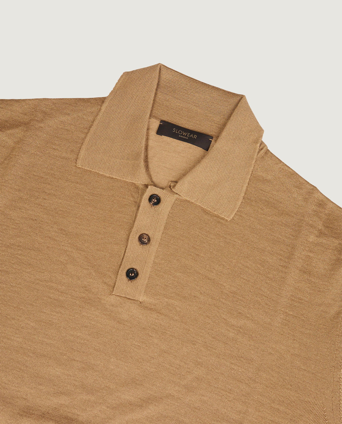 Cashmere Silk Polo Shirt