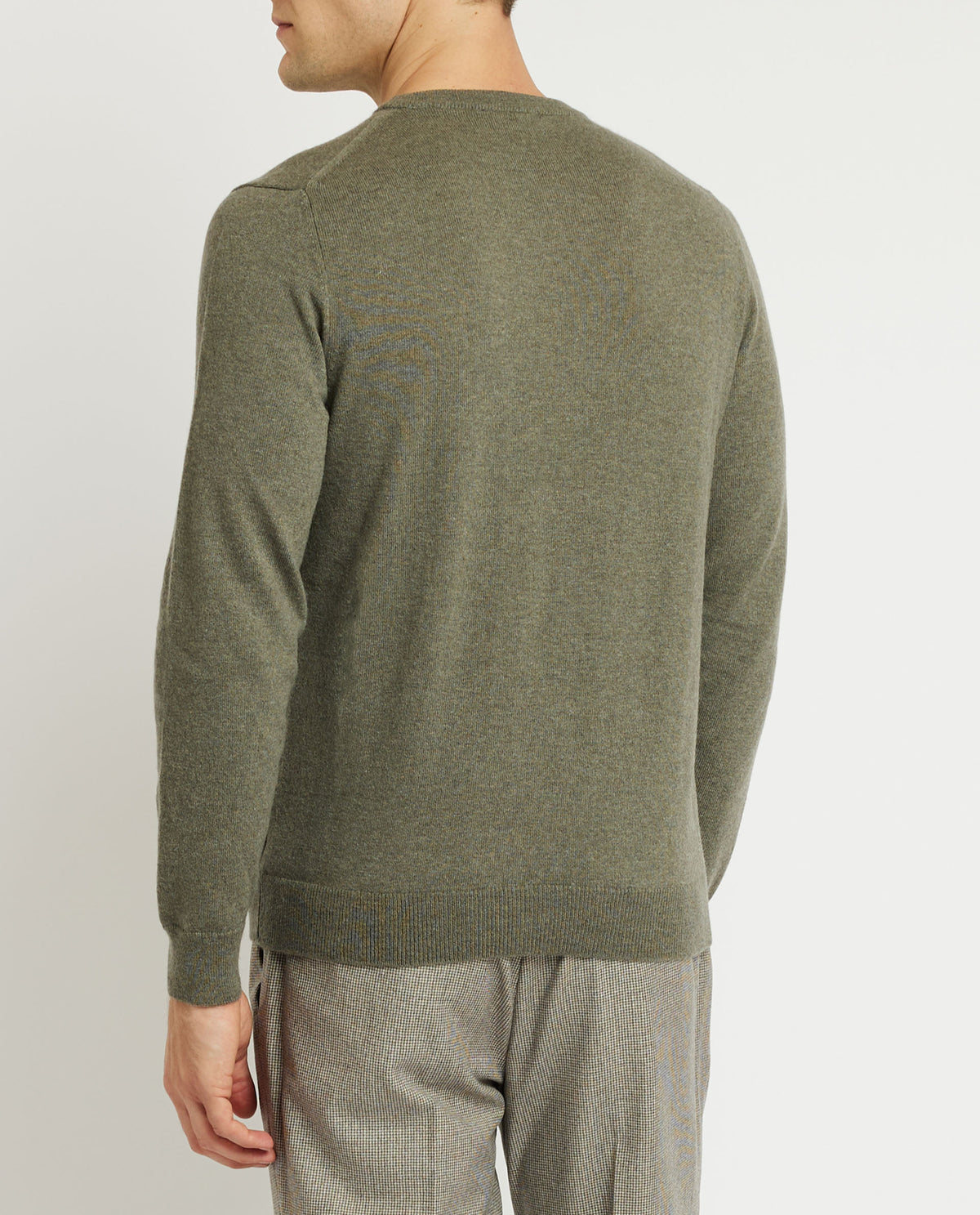 Wool Cashmere Crewneck