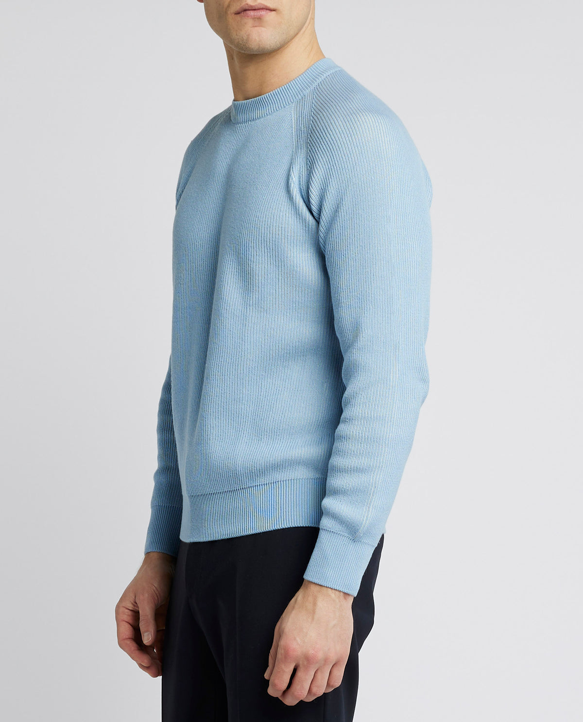 Cotton Cashmere Crewneck