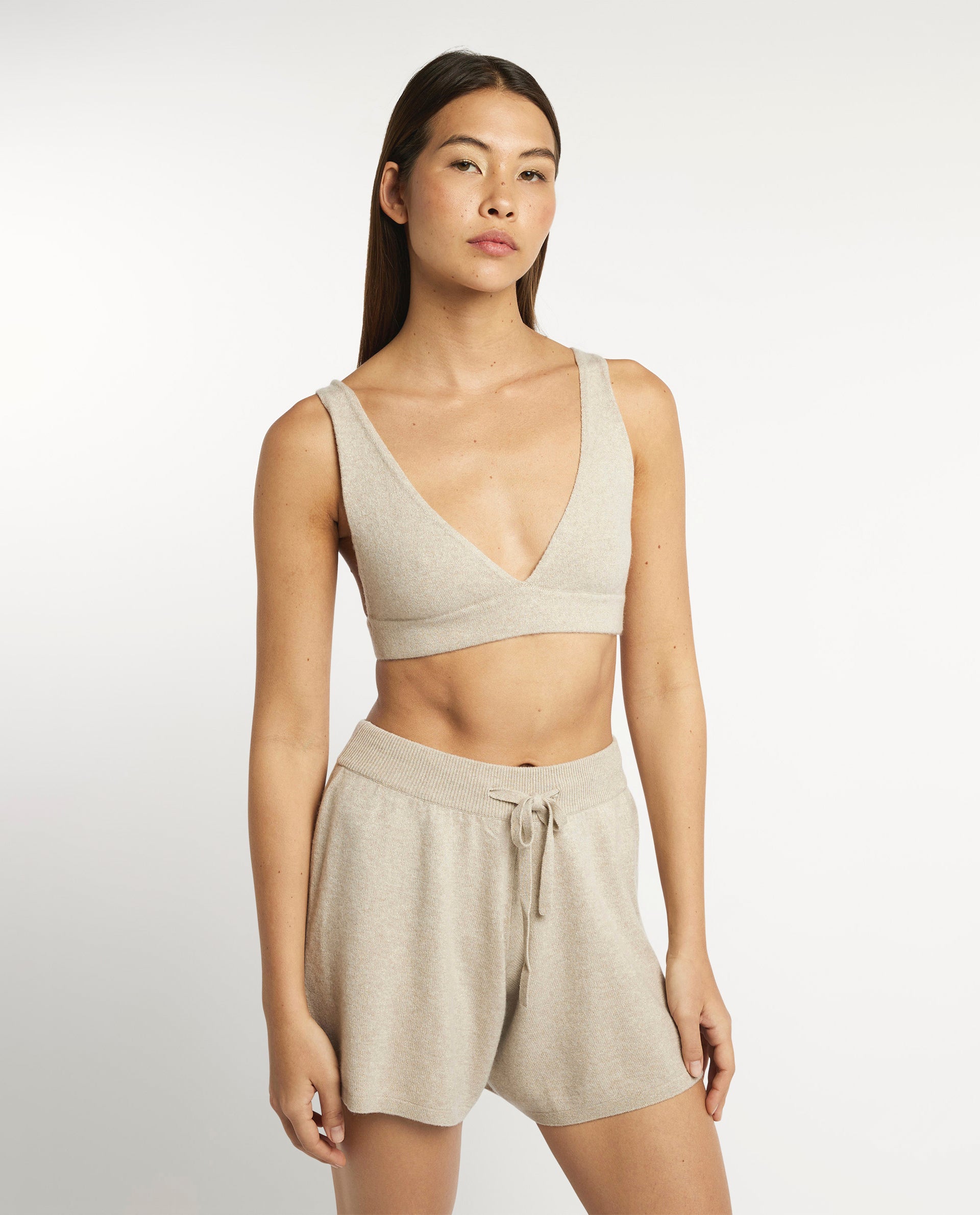 Cashmere bralette