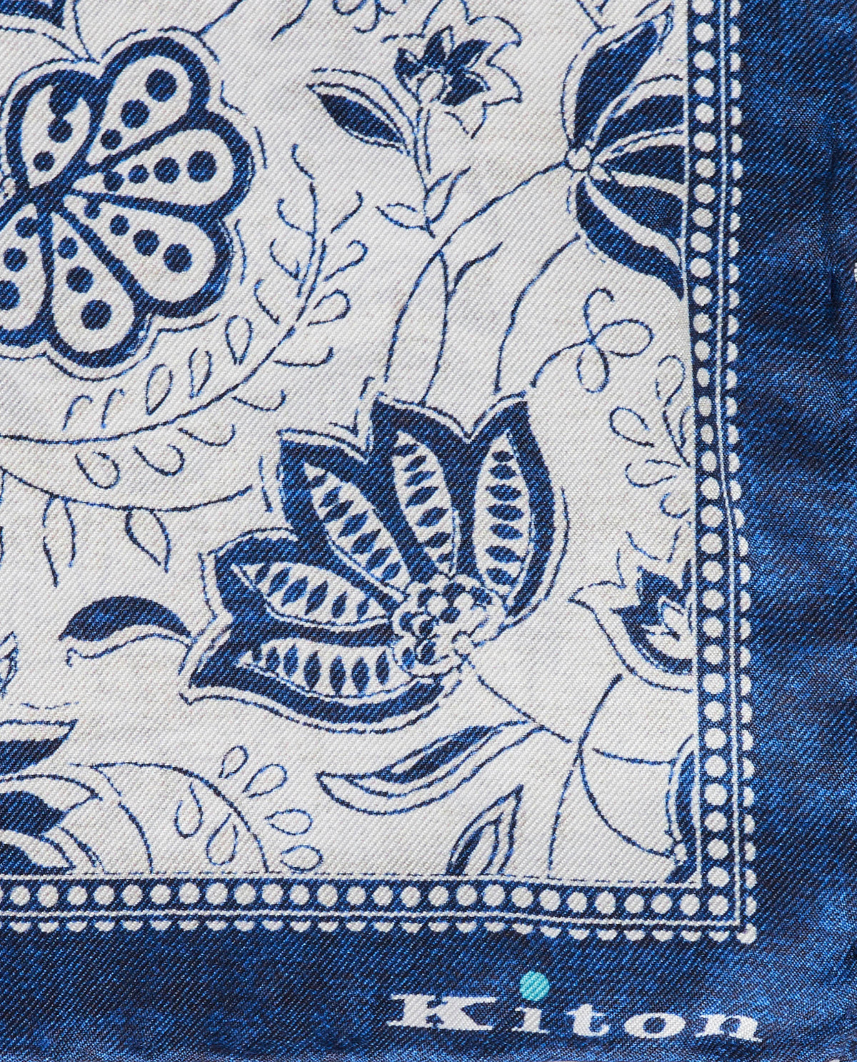 Printed Silk Pocket Square