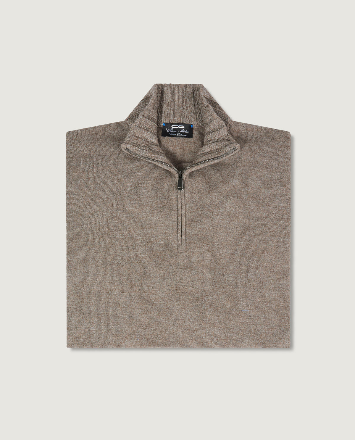 Half-zip trui