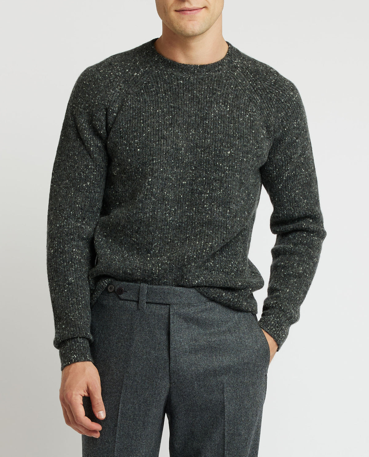 Cashmere Donegal Sweater