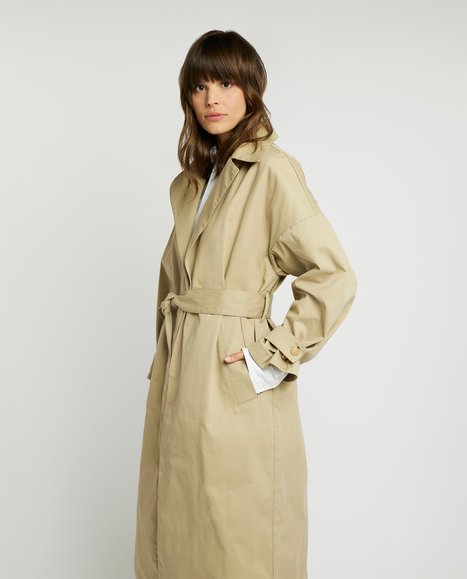 Long trenchcoat