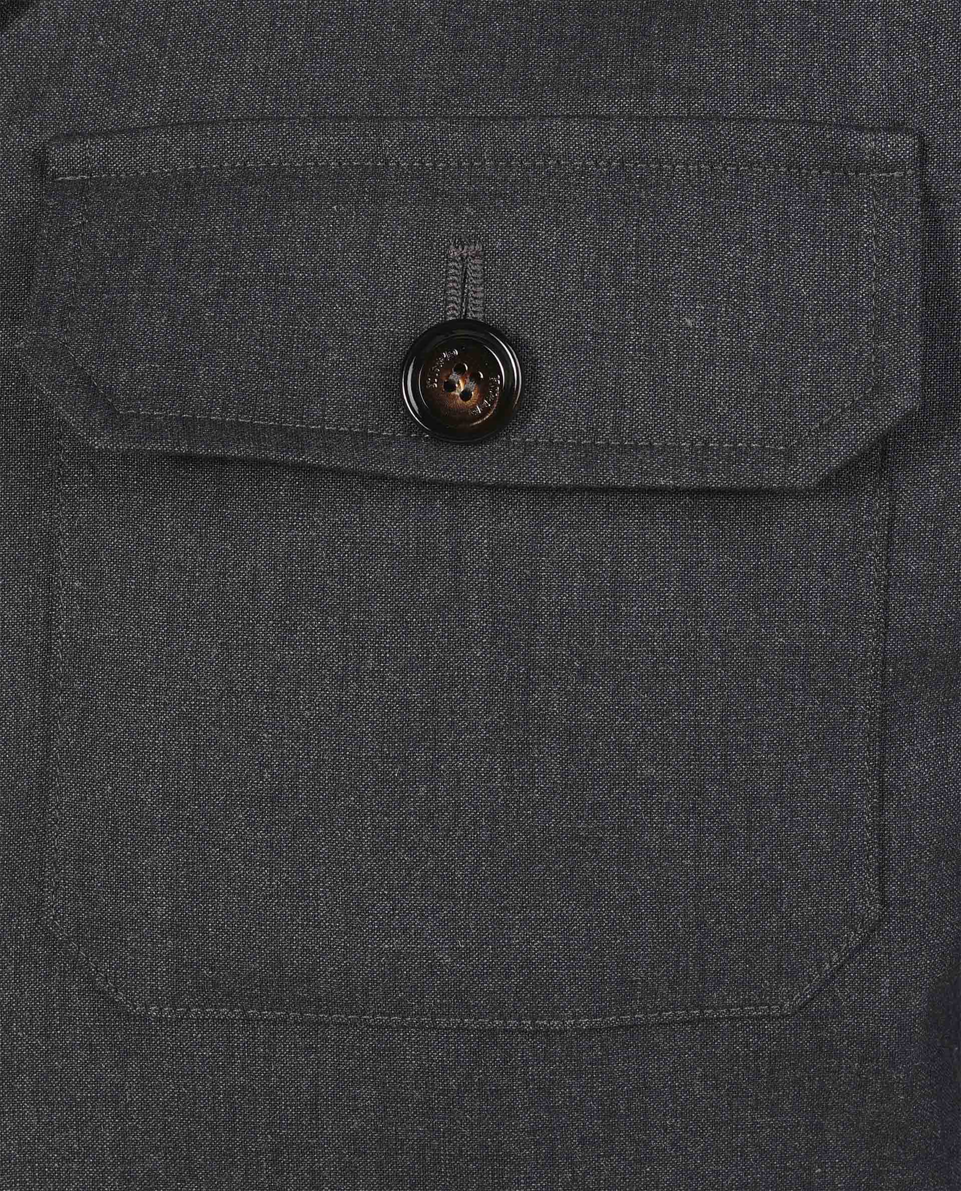 Wool Blend Overshirt