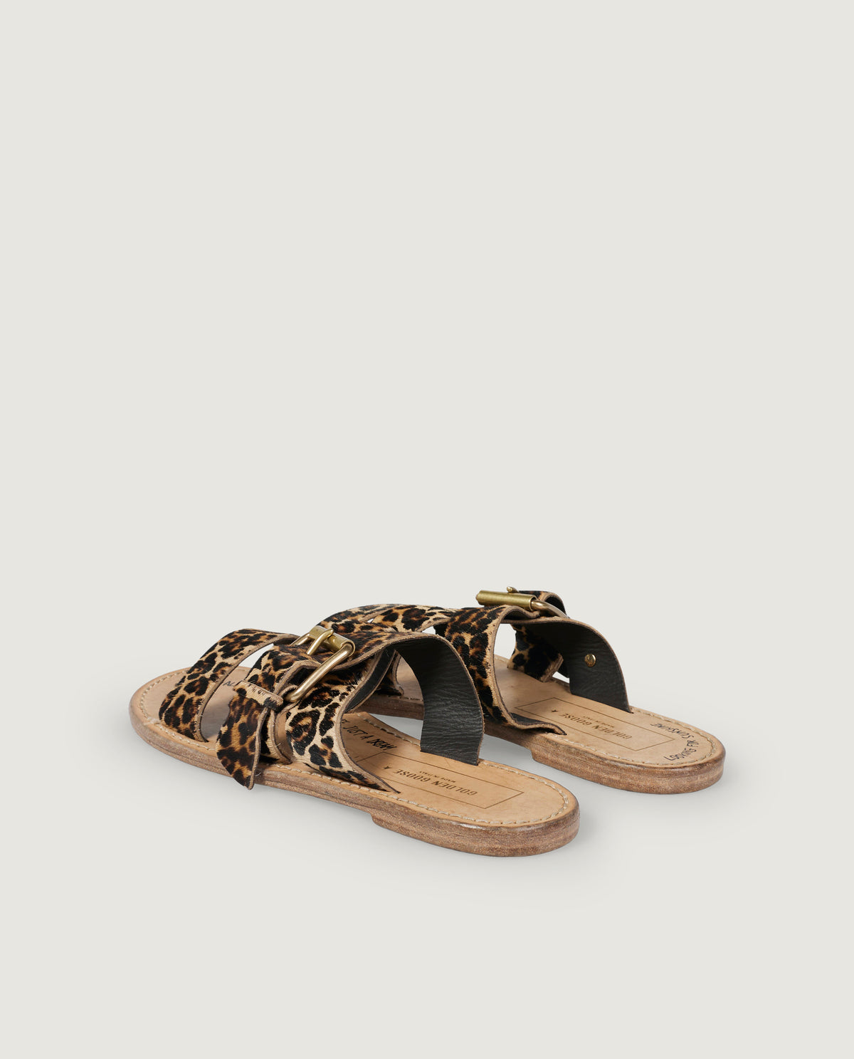 Leren sandalen