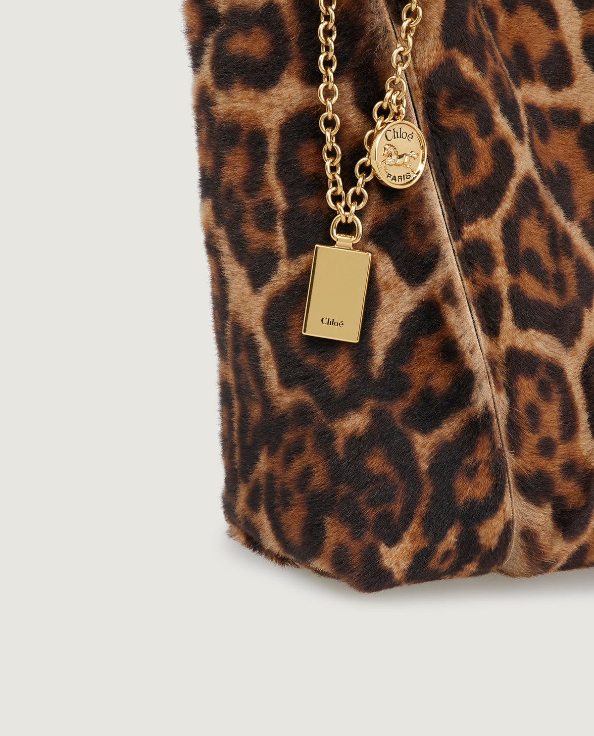 Kleine Spin Tote Bag - Bruin