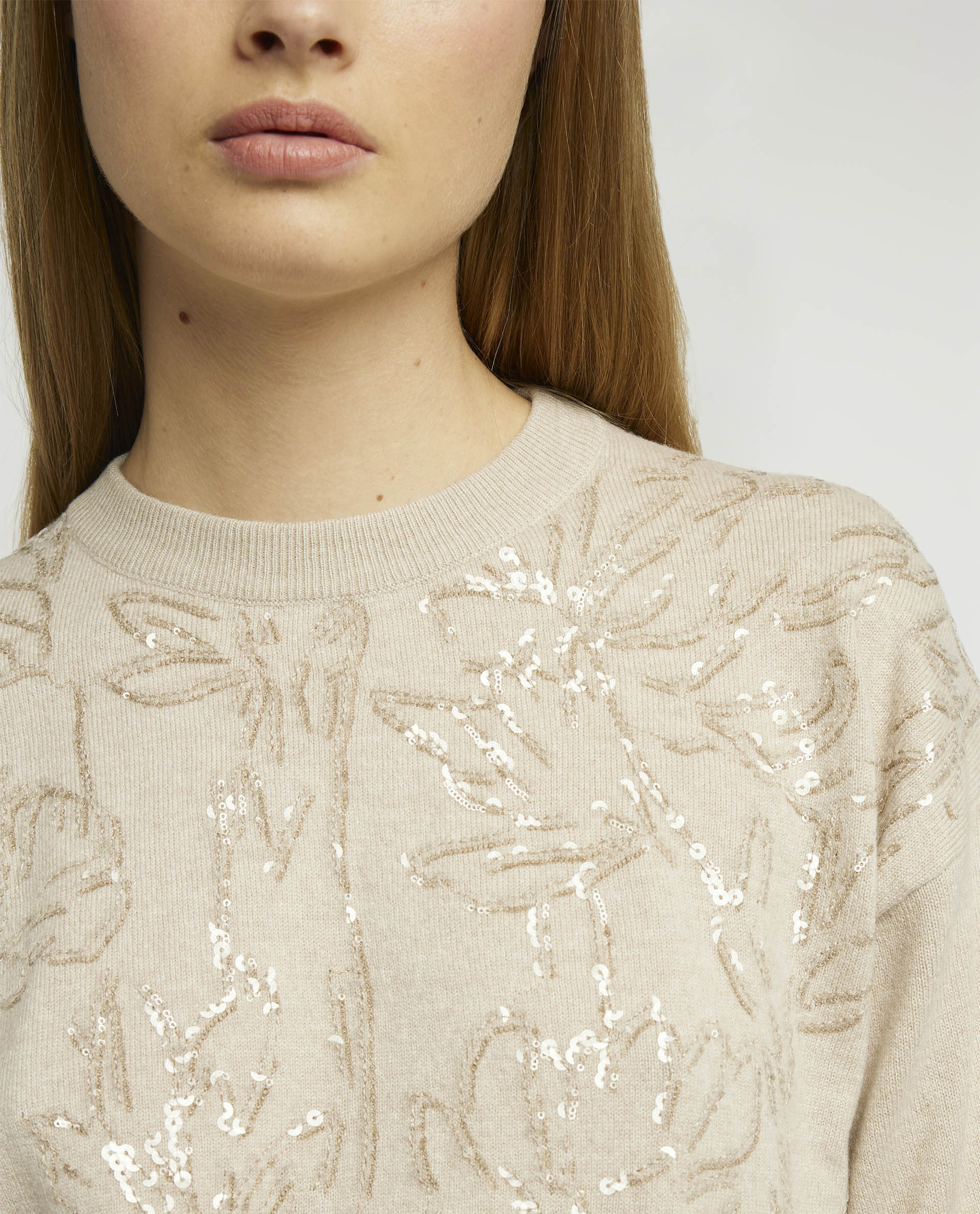 Wool-cashmere sweater