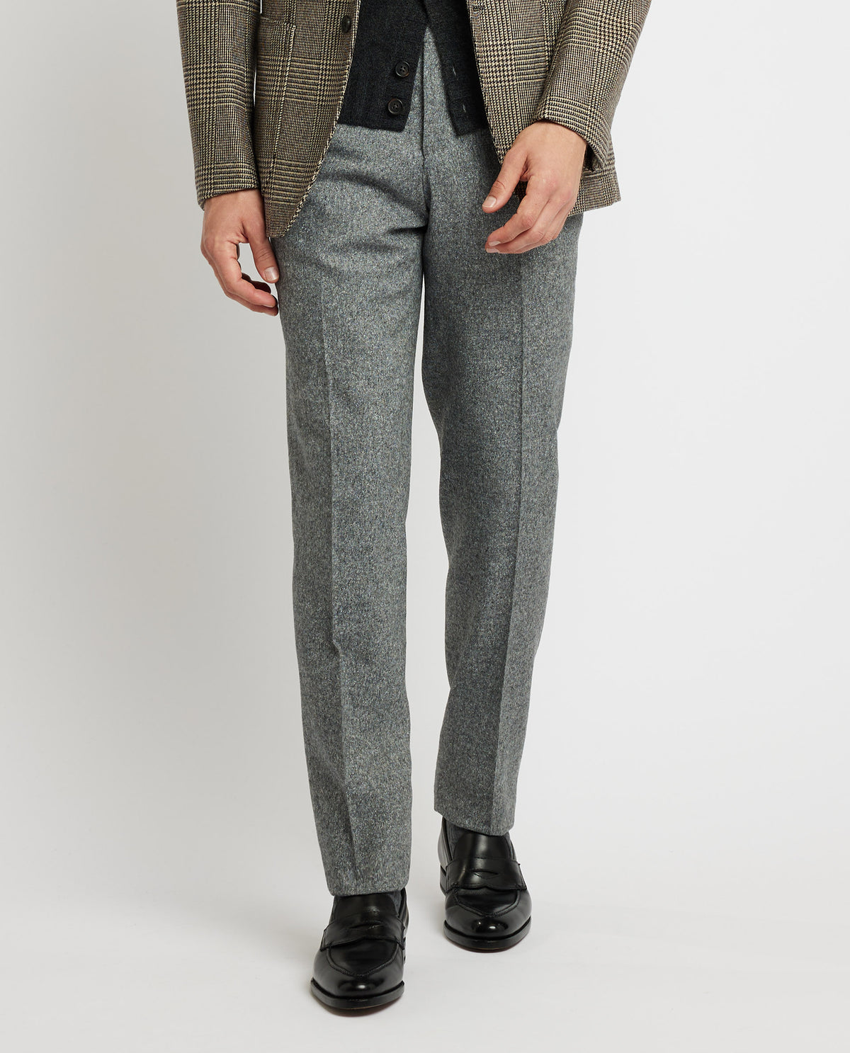 Wool Blend Trousers