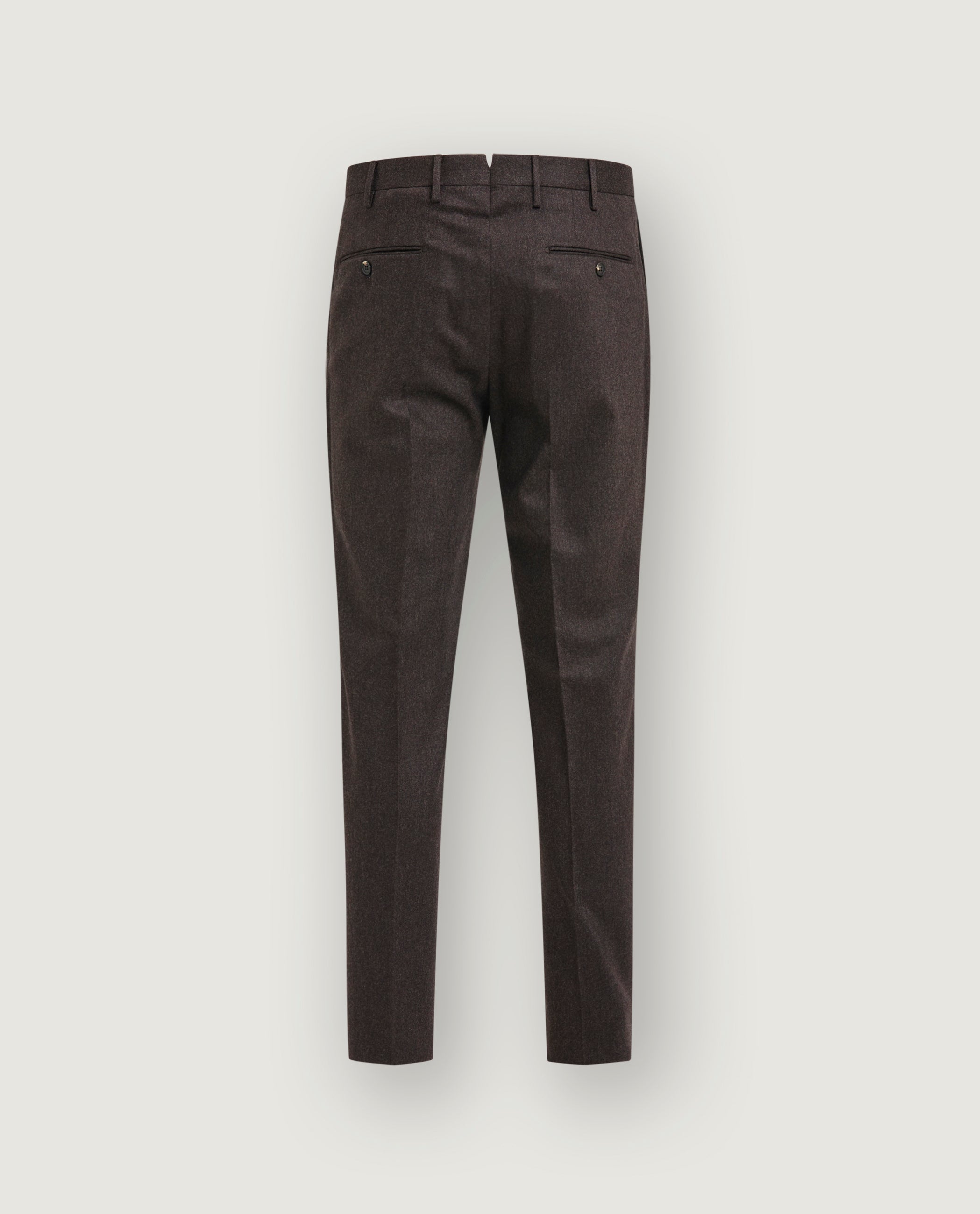 Wool Cashmere Flannel Trousers
