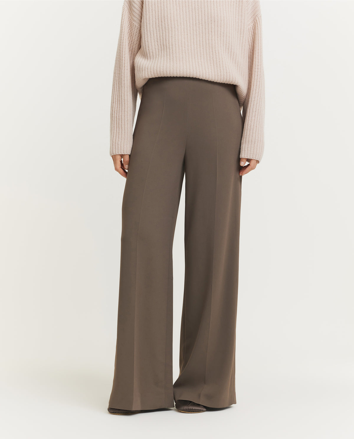 Alane Comfort Cady Pantalon - Bruin