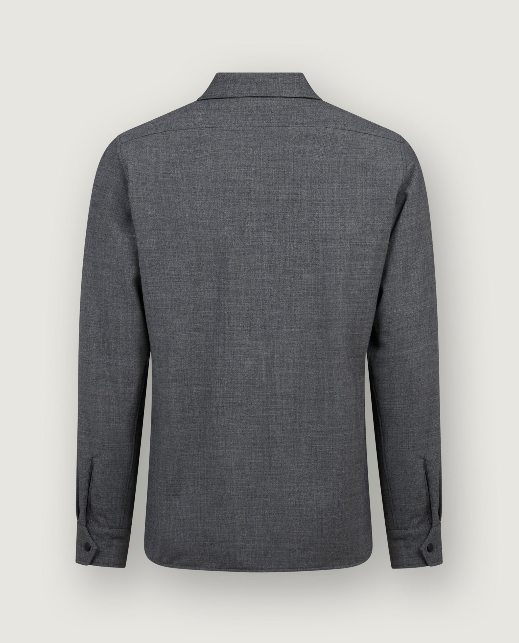 Wol Mix Camicia 13 - Grijs