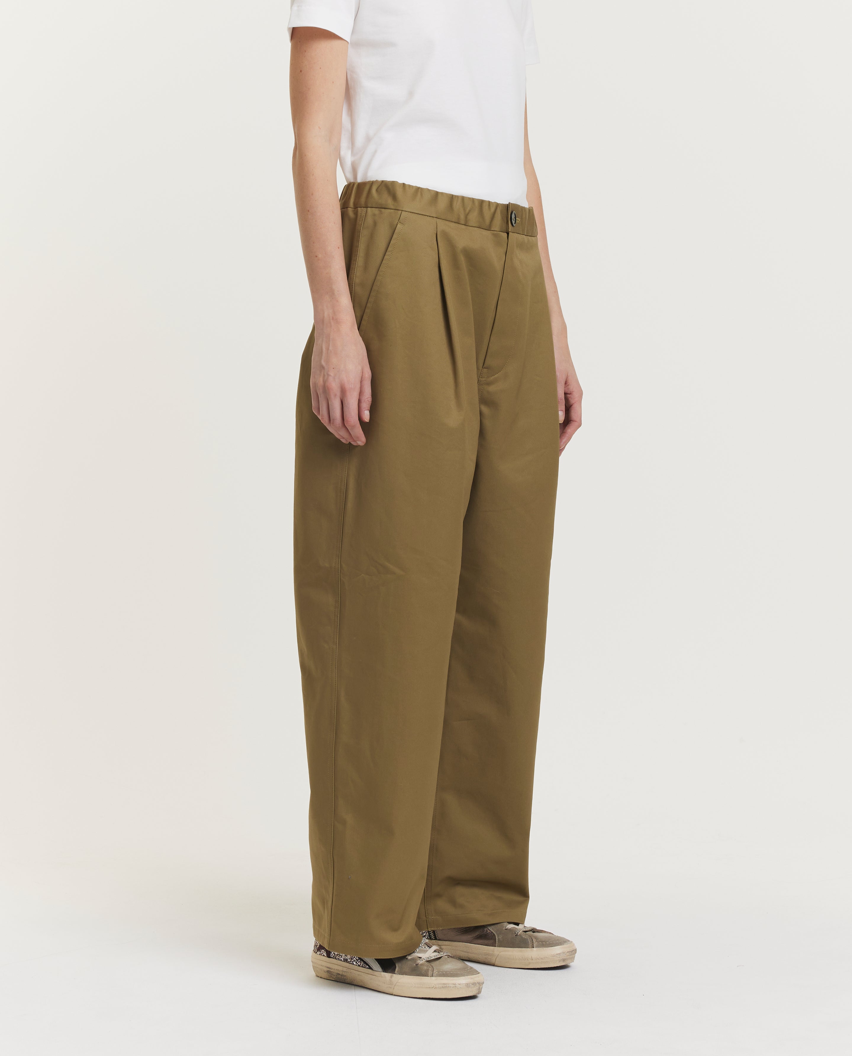 Baggy cotton pants