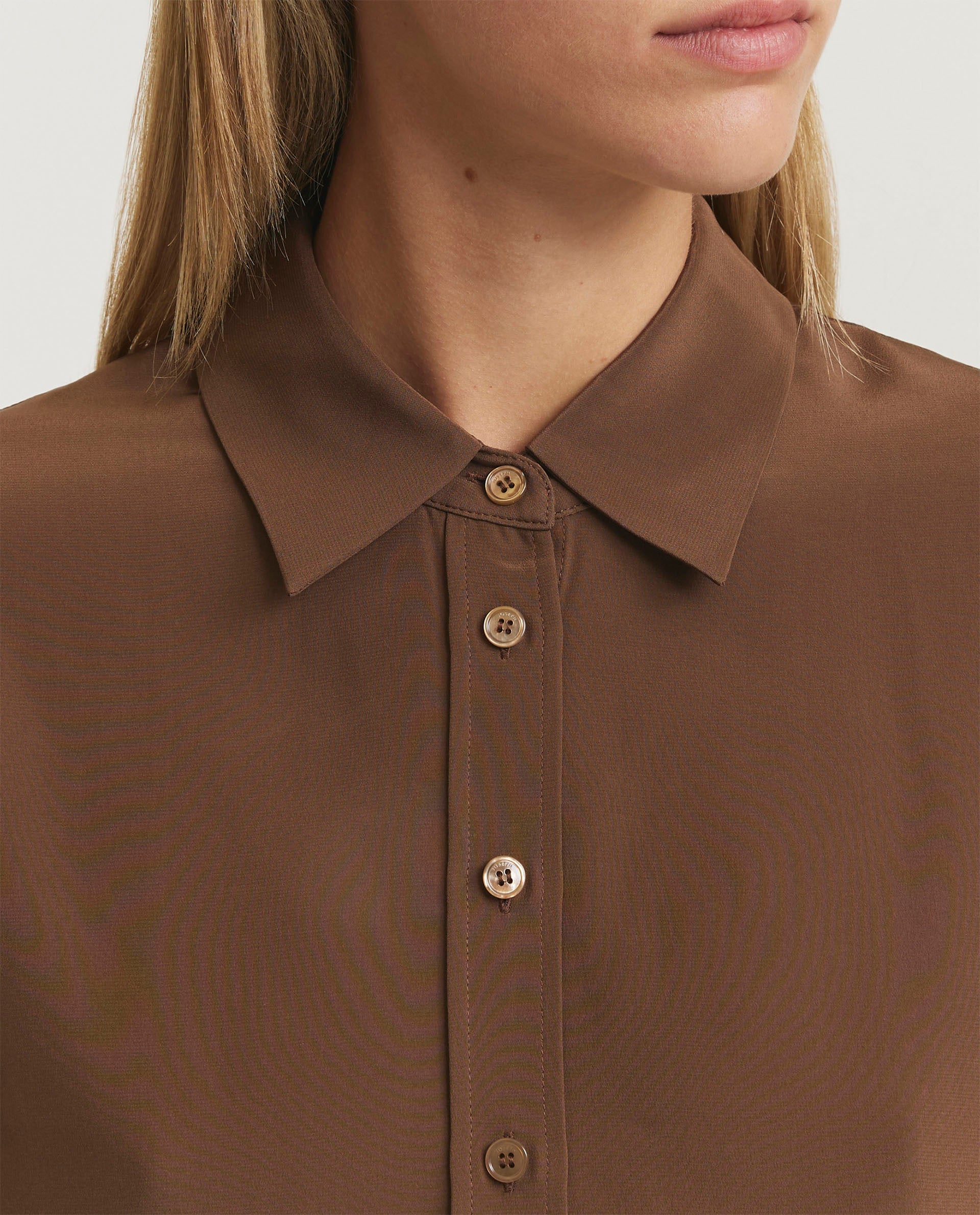 Zijden blouse