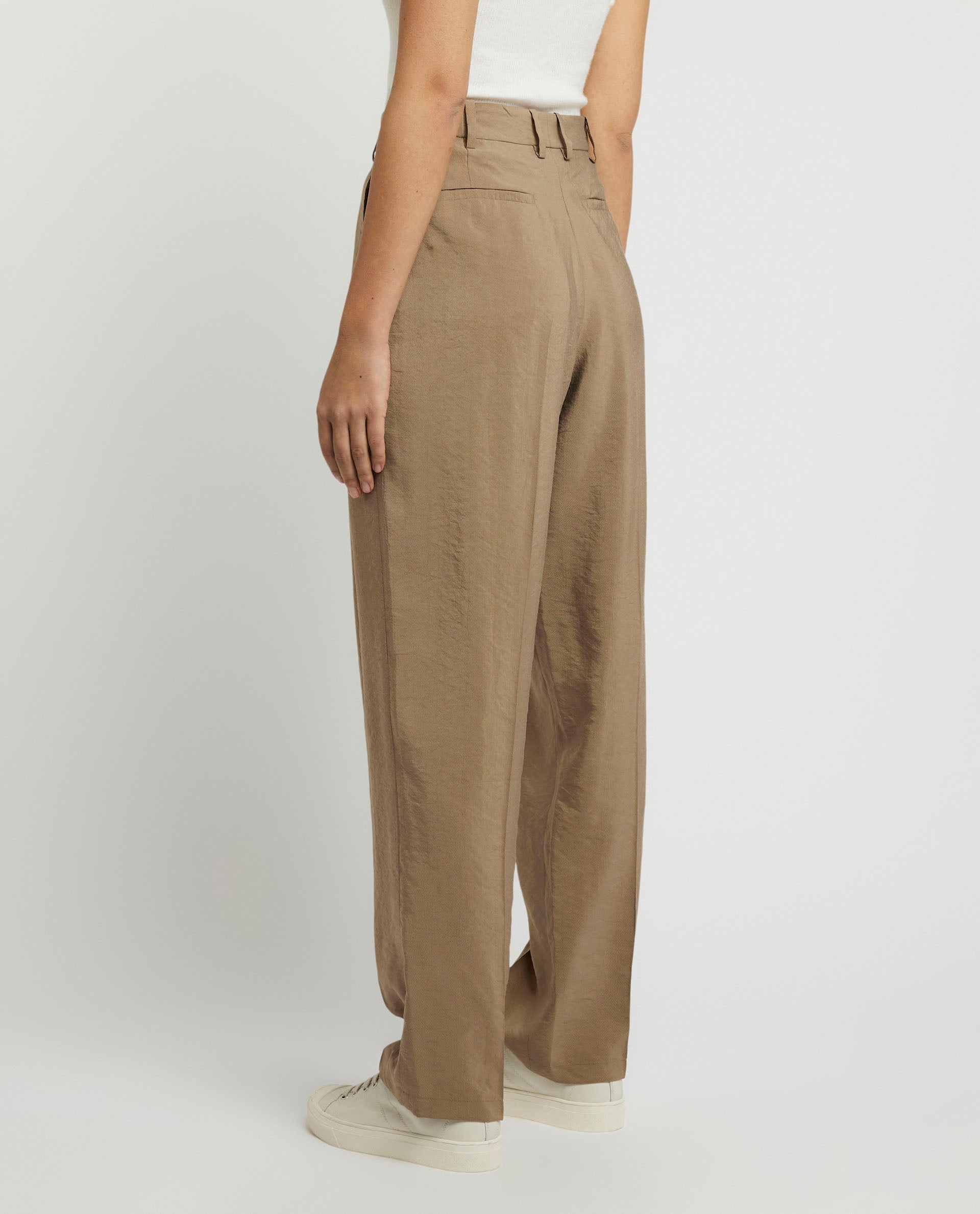 Zijde-mix pantalon