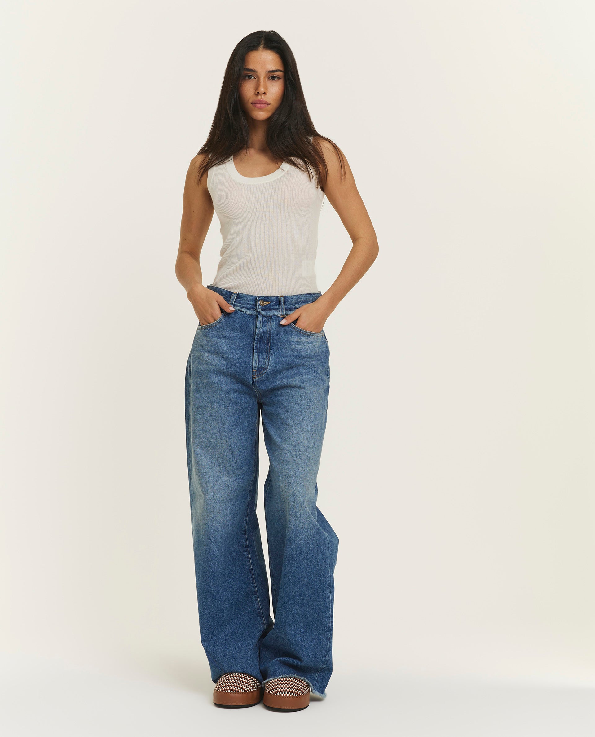 Wijde jeans