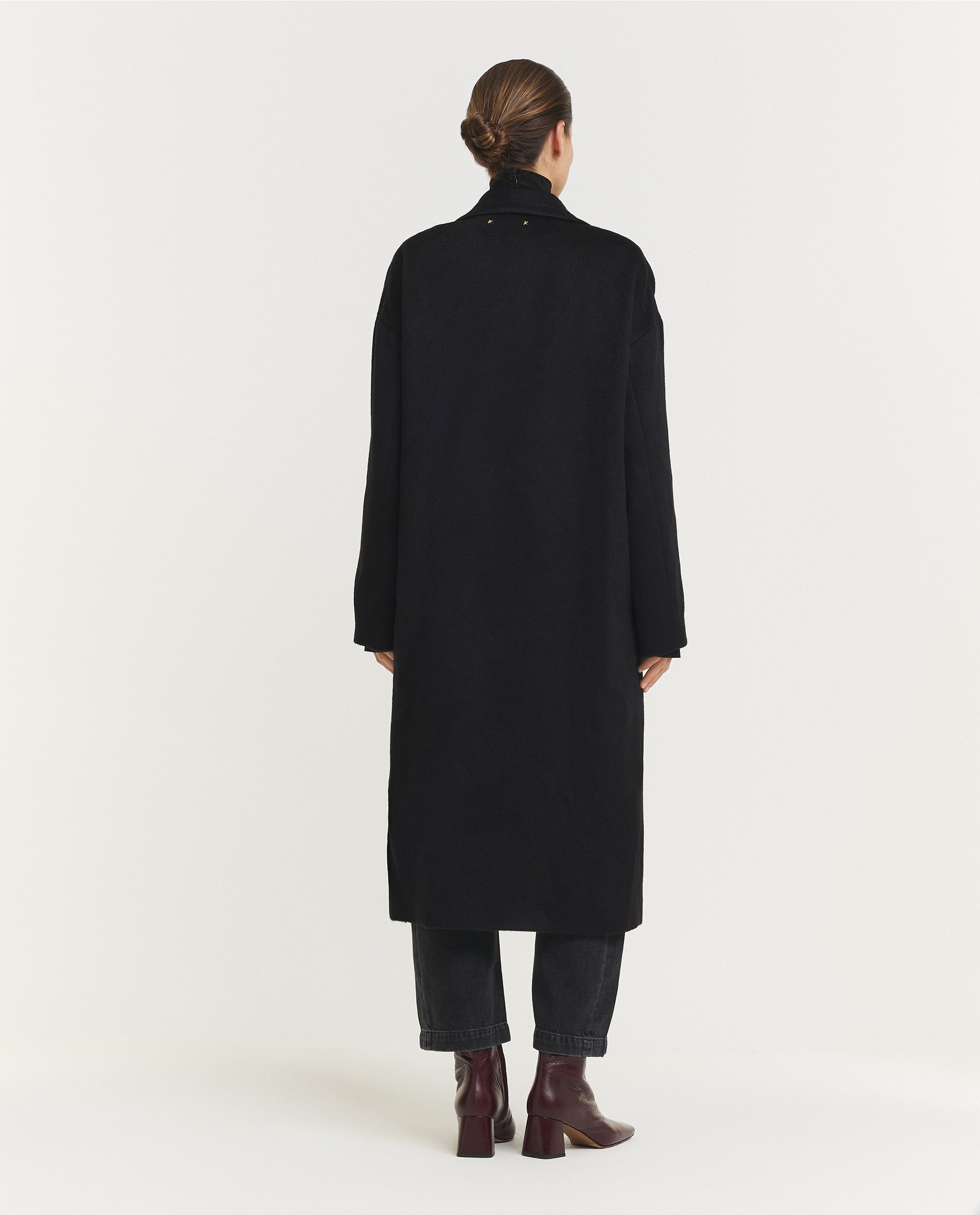 Single Breasted Cocoon Coat