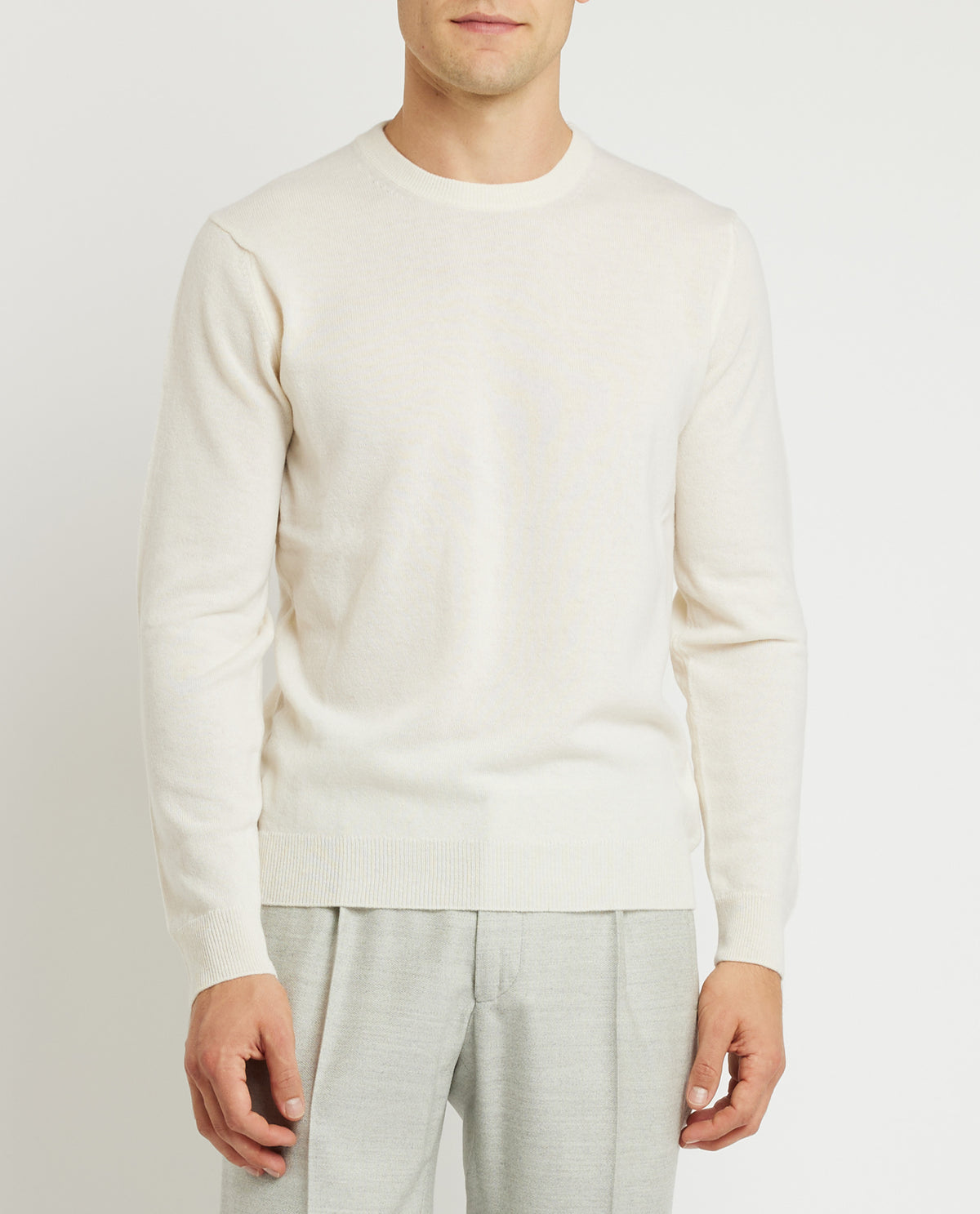 Wool Cashmere Crewneck