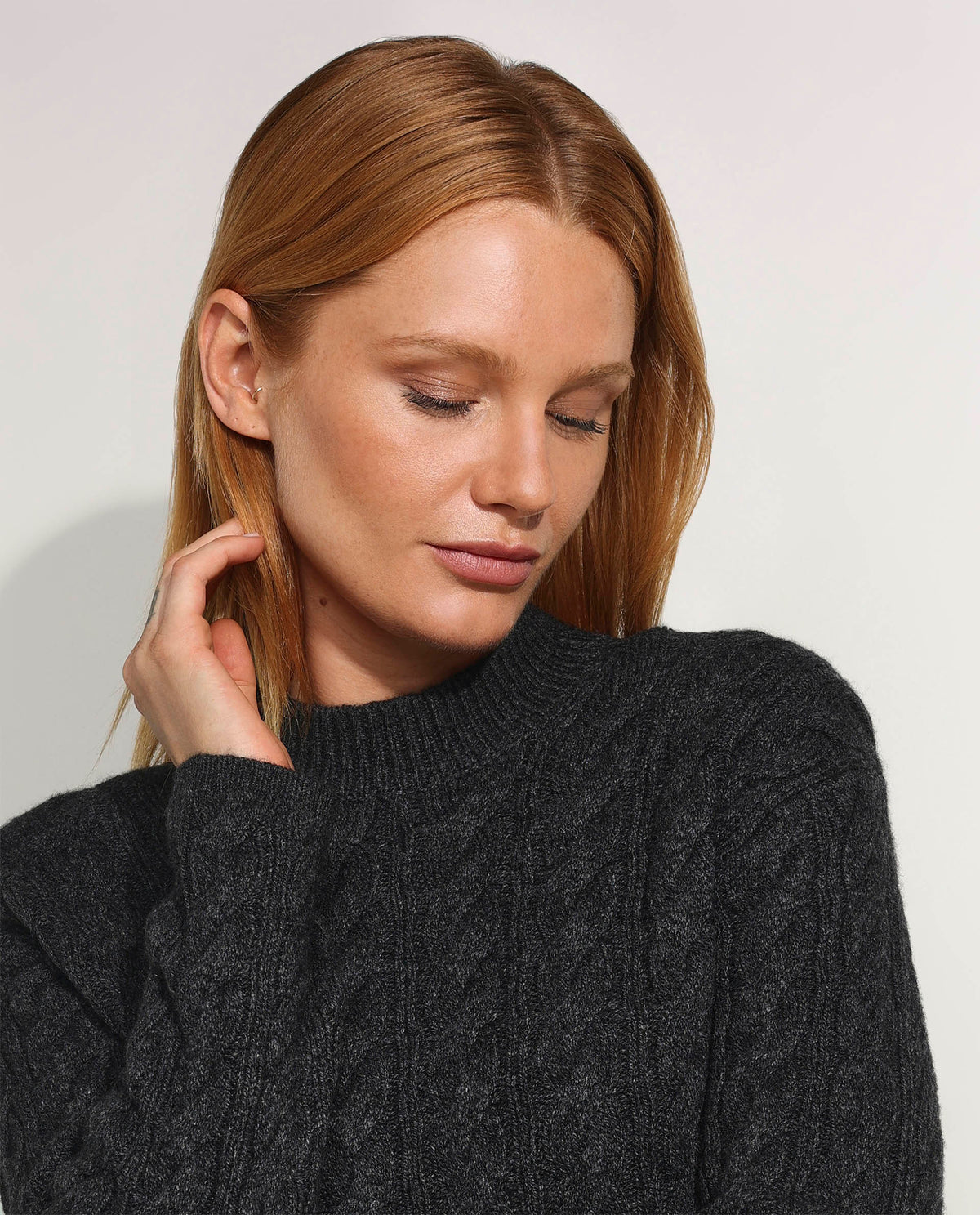 Wool-cashmere sweater