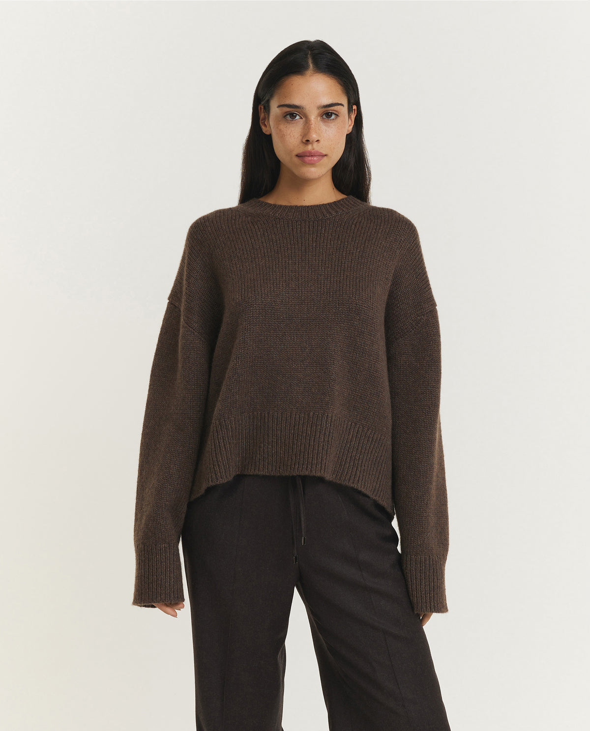 Cashmere Anisa Sweater - Bruin