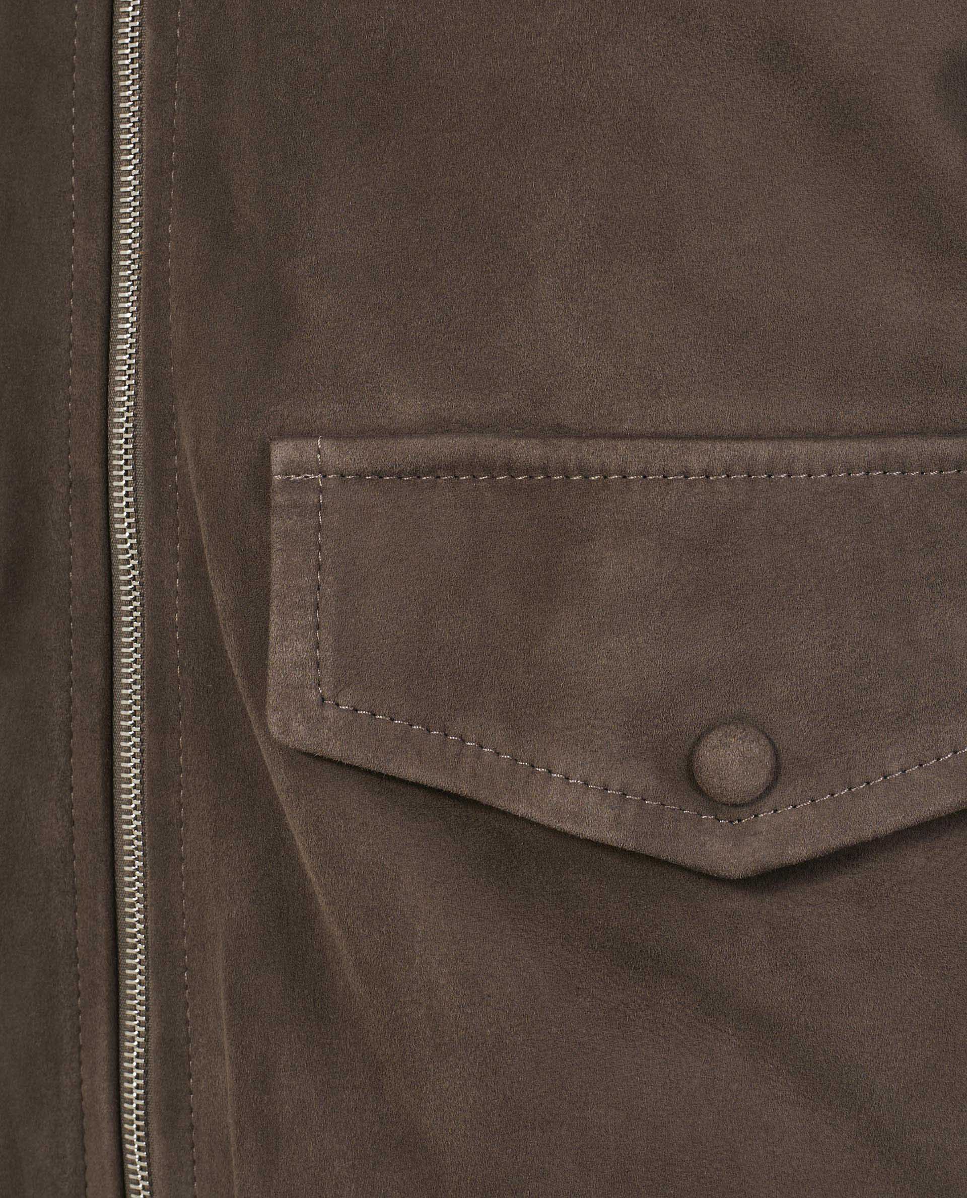 Valstarino Suede Zip Jacket