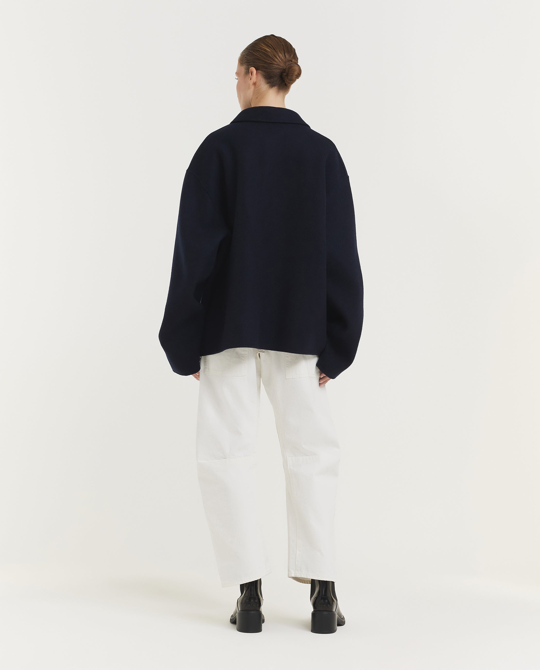 NO.427 Maker Overshirt - Donkerblauw