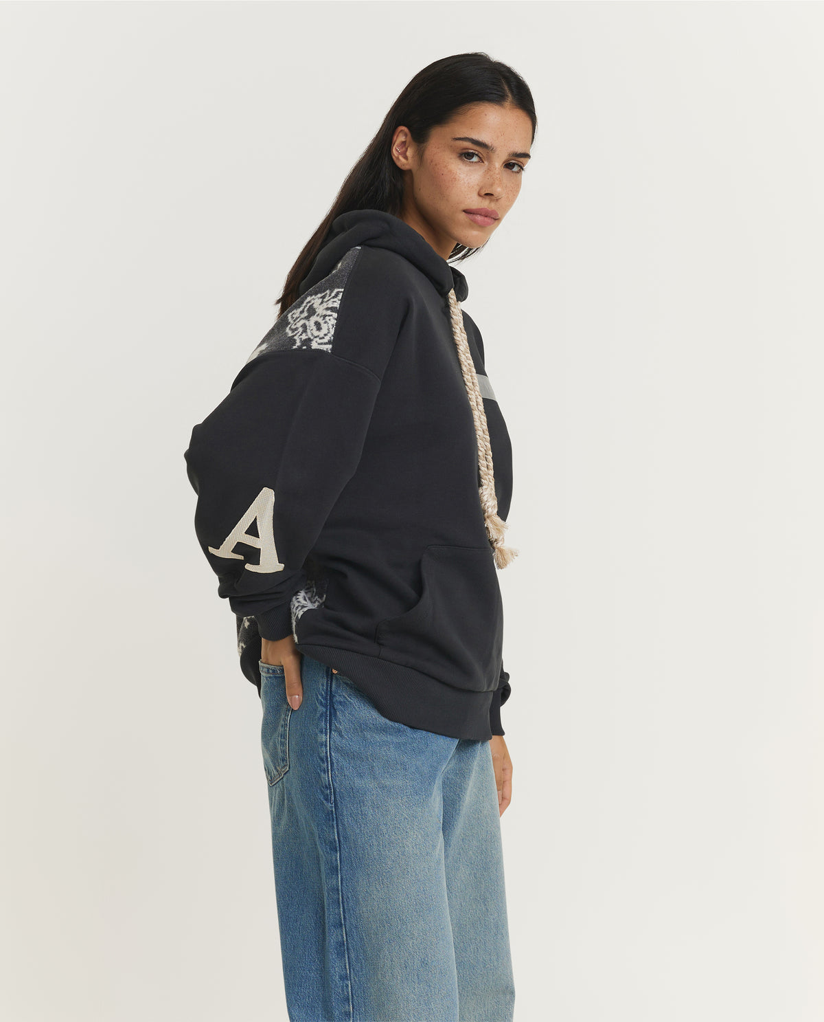 Wool Abandana Hoodie