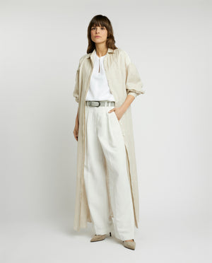 Wide leg trousers