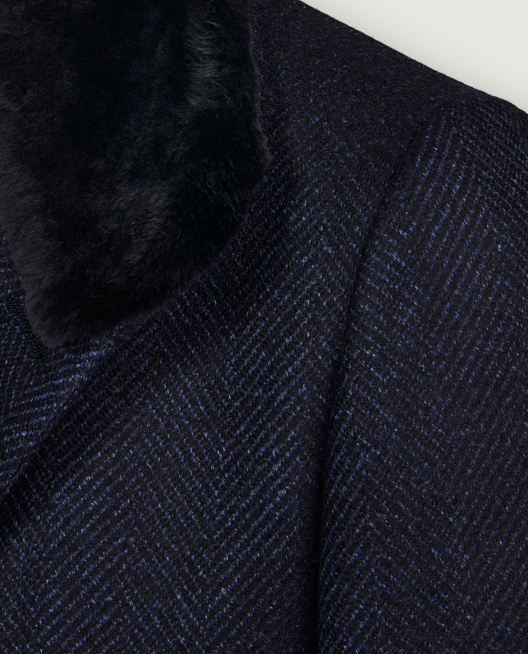 Herringbone Overcoat