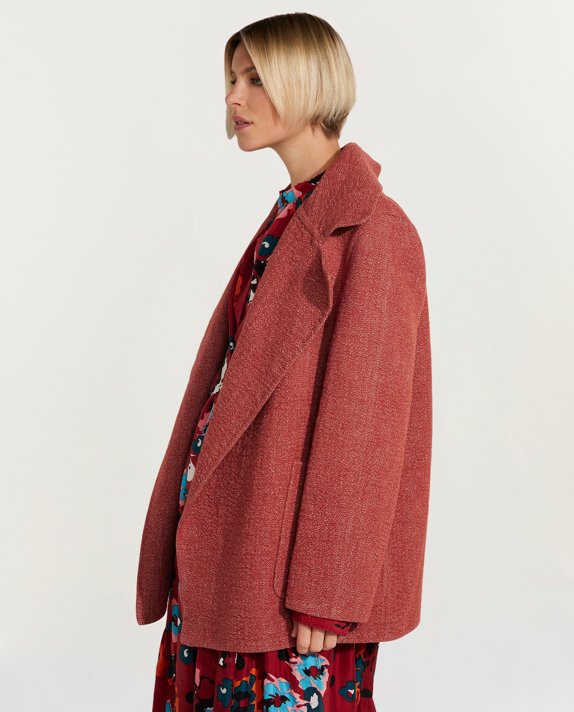 Wool linnen jacket