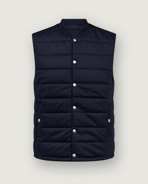 Padded Wool Bodywarmer