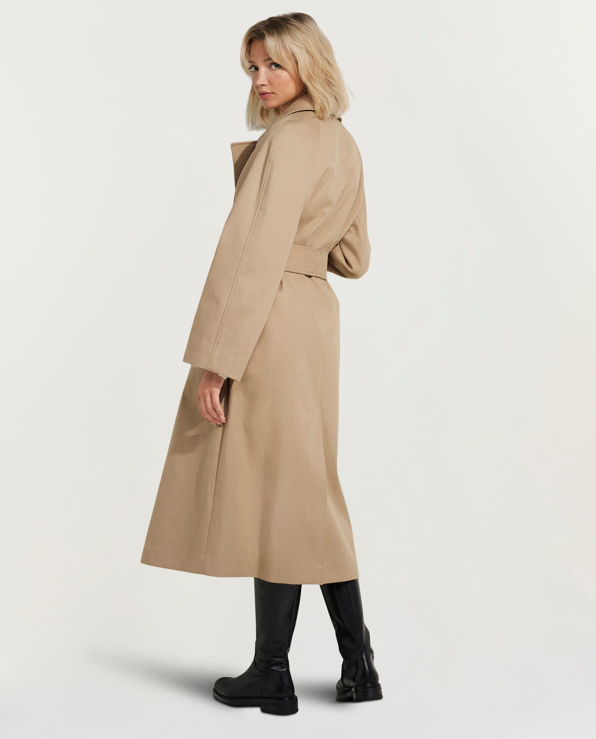 Cotton trenchcoat