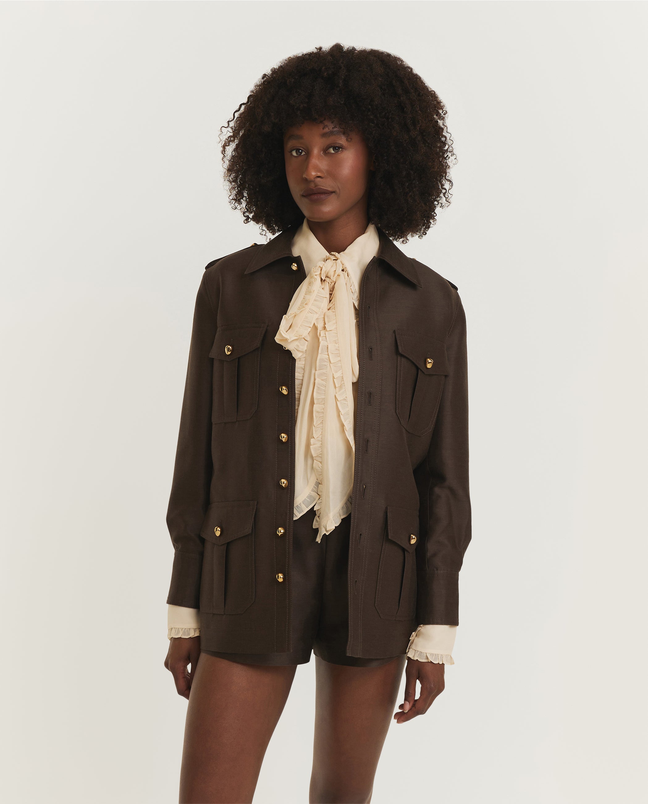 【the toe】Bremen Jacket/ベージュ/M Illuminate Utility Jacket – Pauw