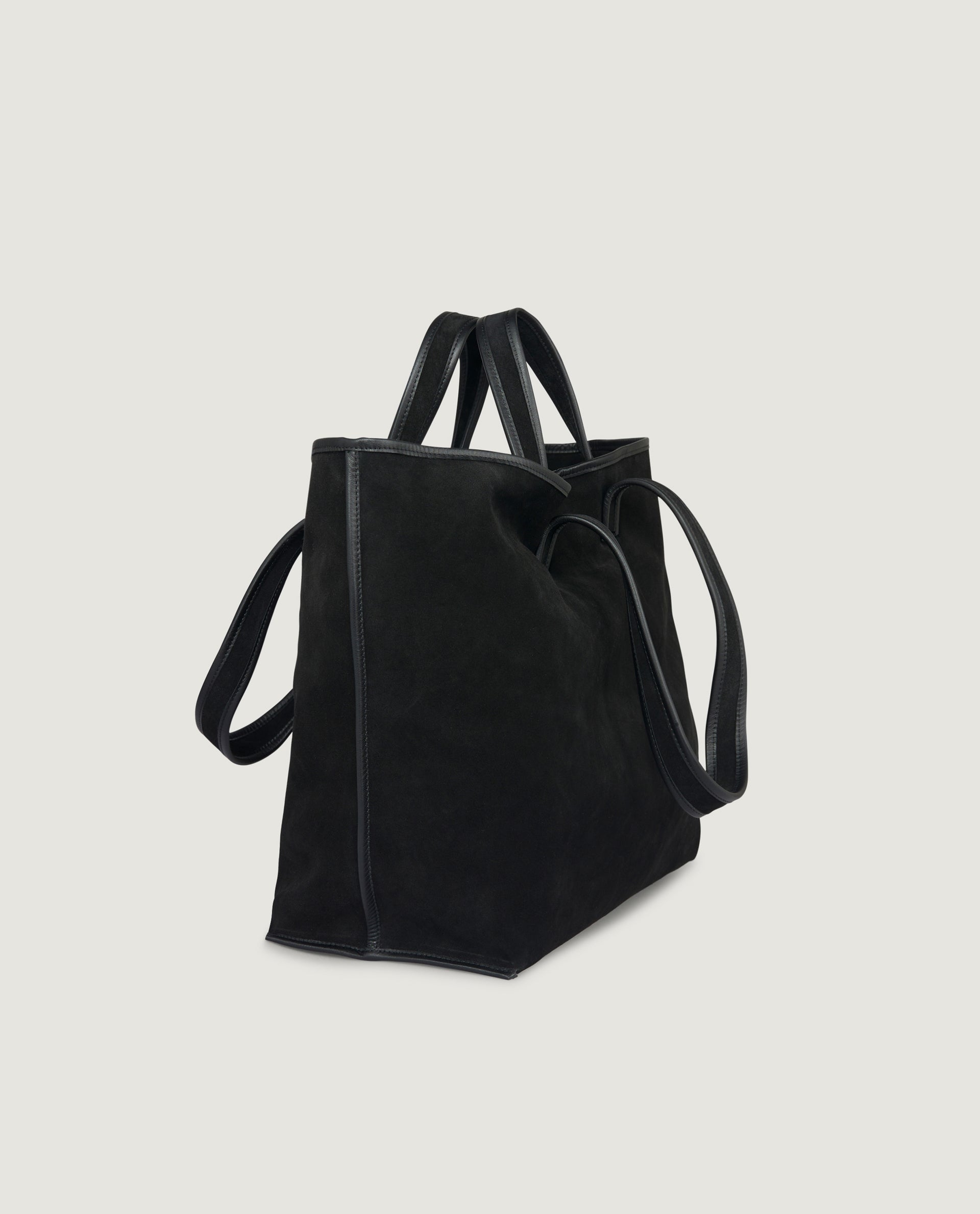 Suède tote tas