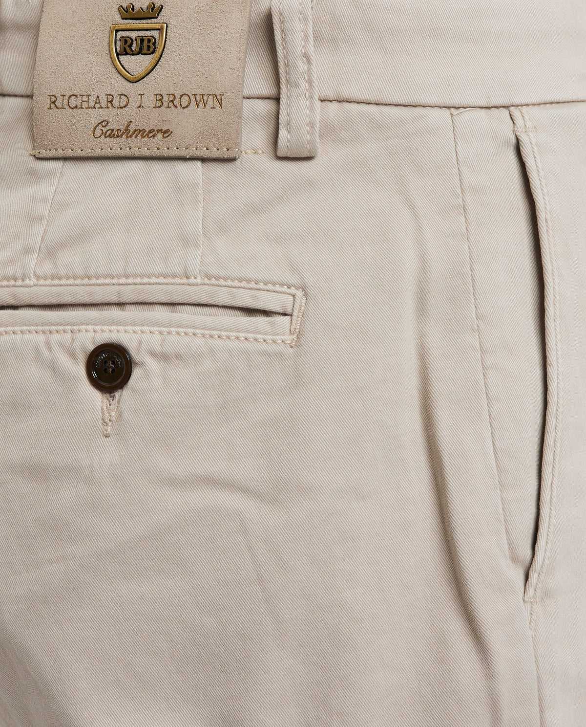 Singapore Cashmere Chino - Lichtbruin