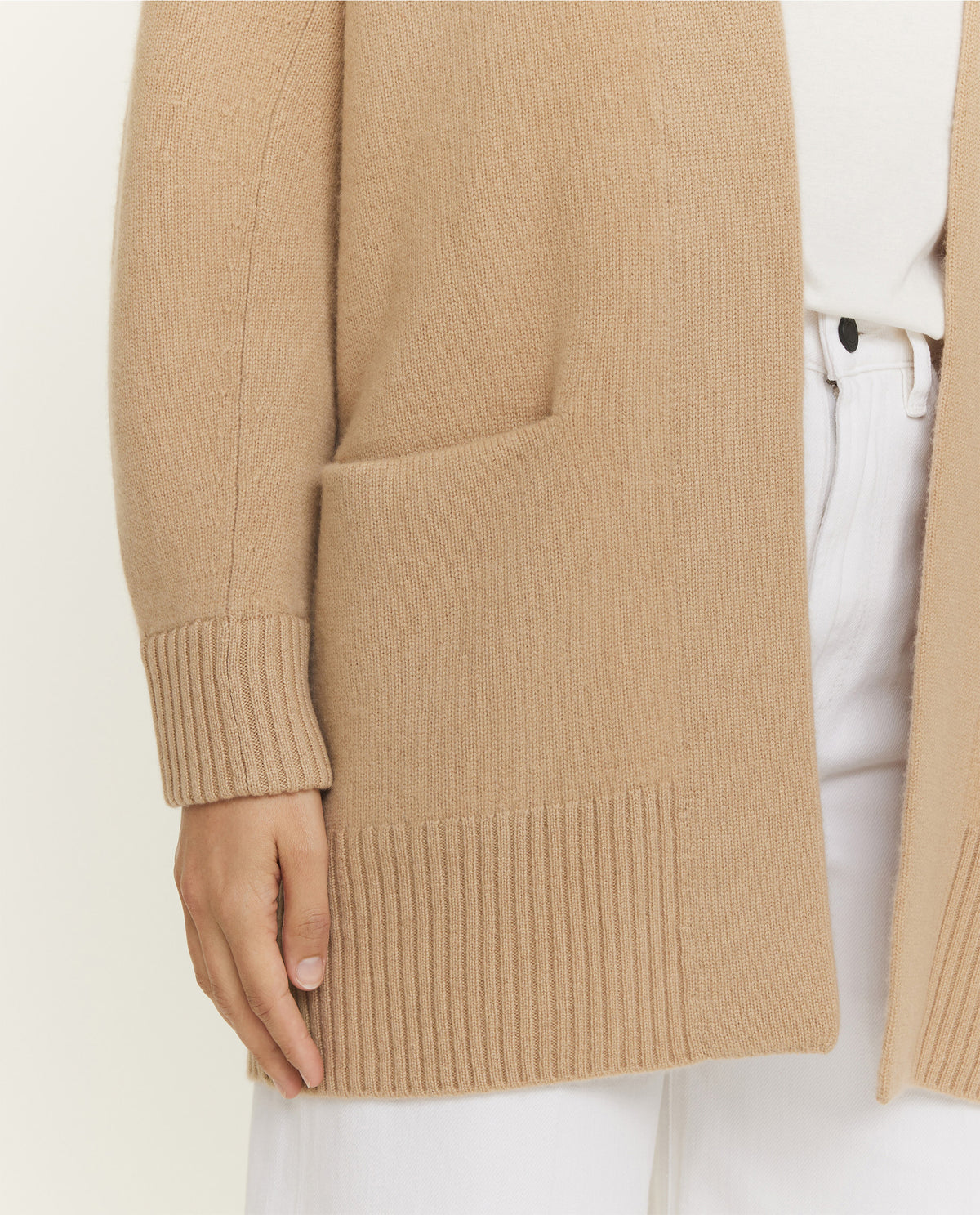 Cashmere Vest - Lichtbruin