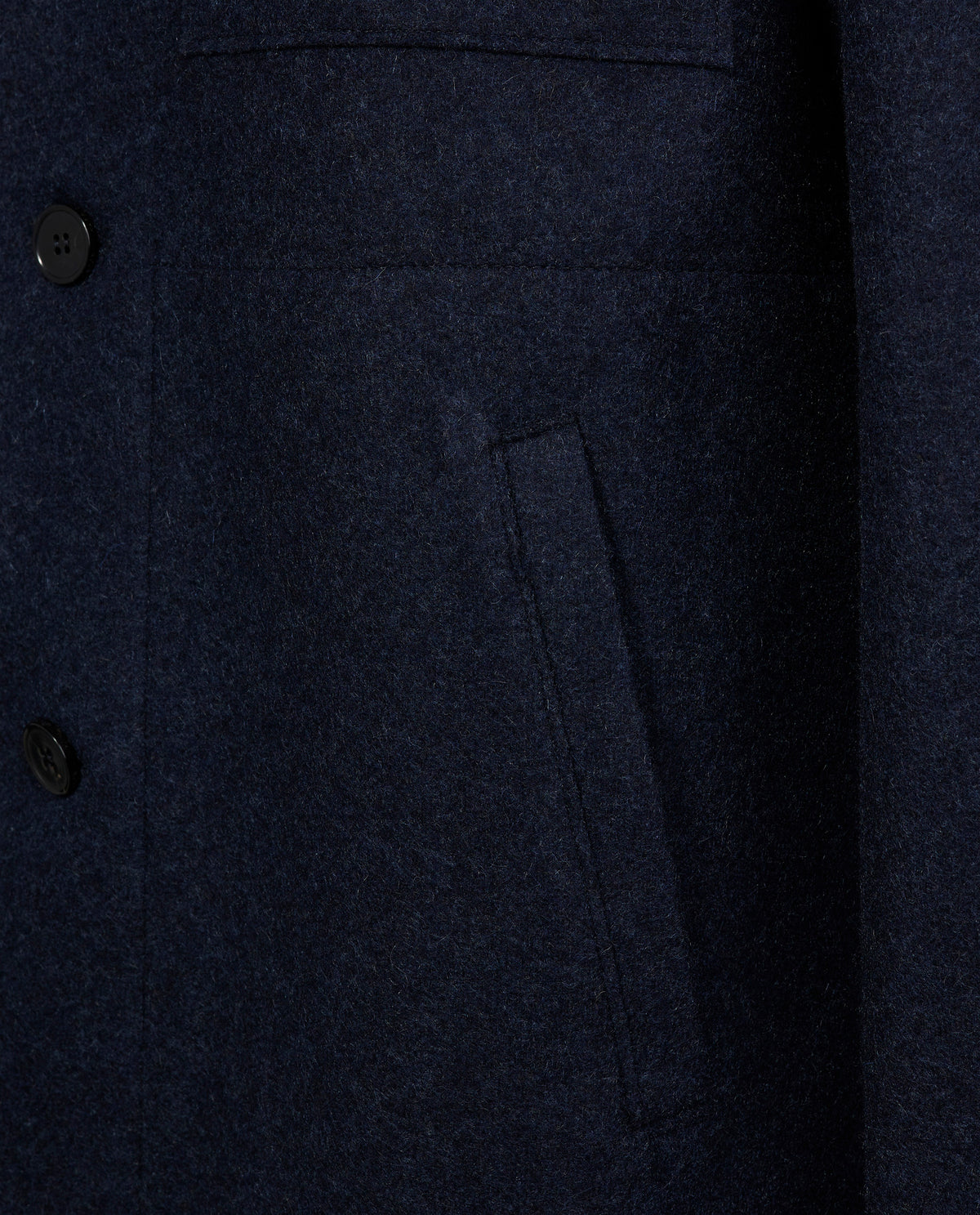 Cashmere Overshirt - Blauw