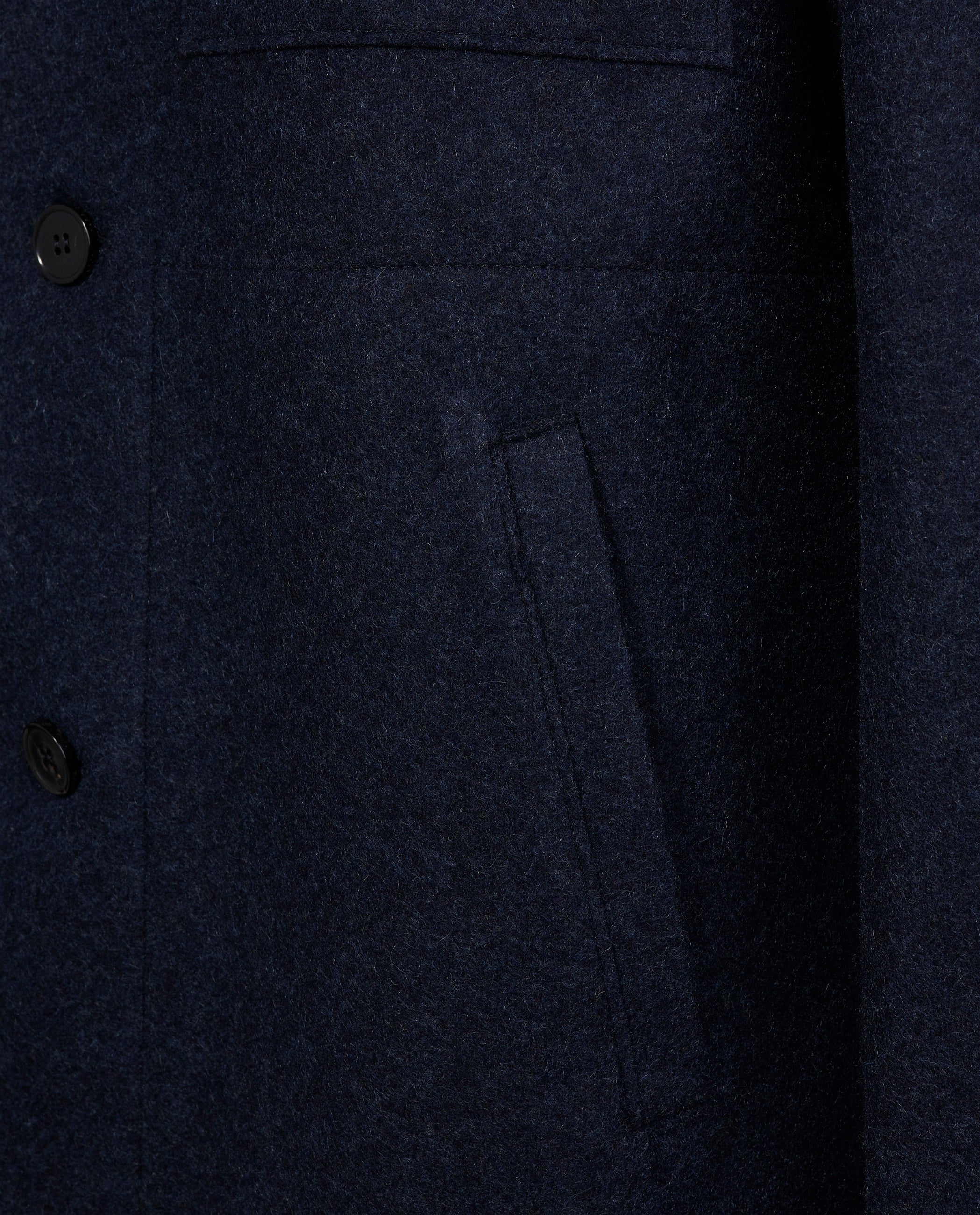 Cashmere Overshirt - Blauw