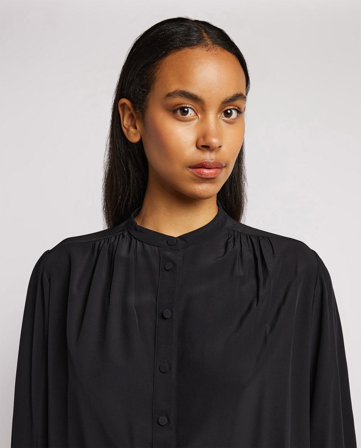 Zijden blouse