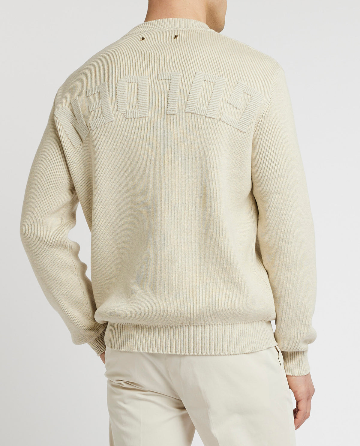 Golden Logo Sweater